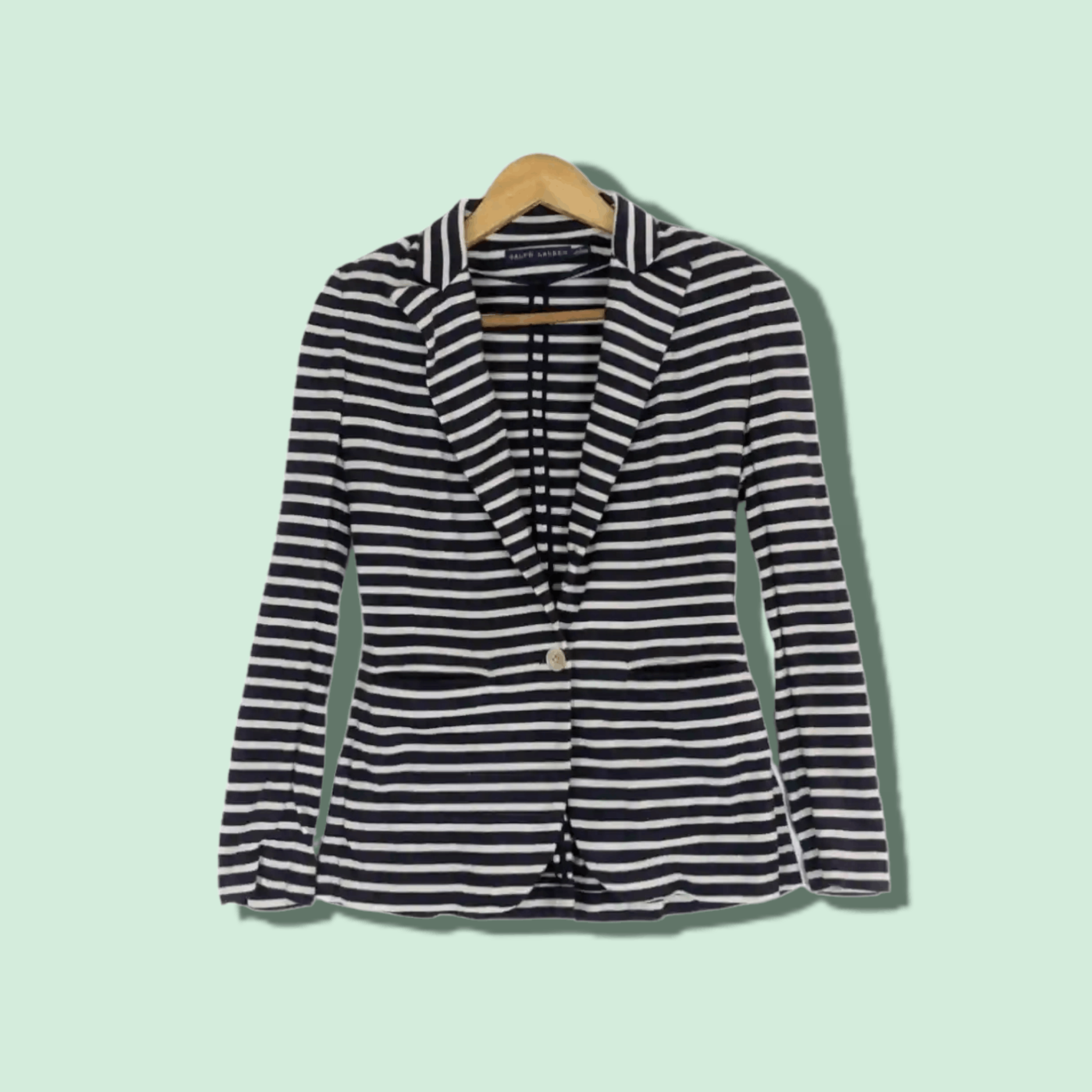 Ralph Lauren RALPH LAUREN Striped Smart Casual Blazer Size S / US 4 / IT 40 - 1 Thumbnail