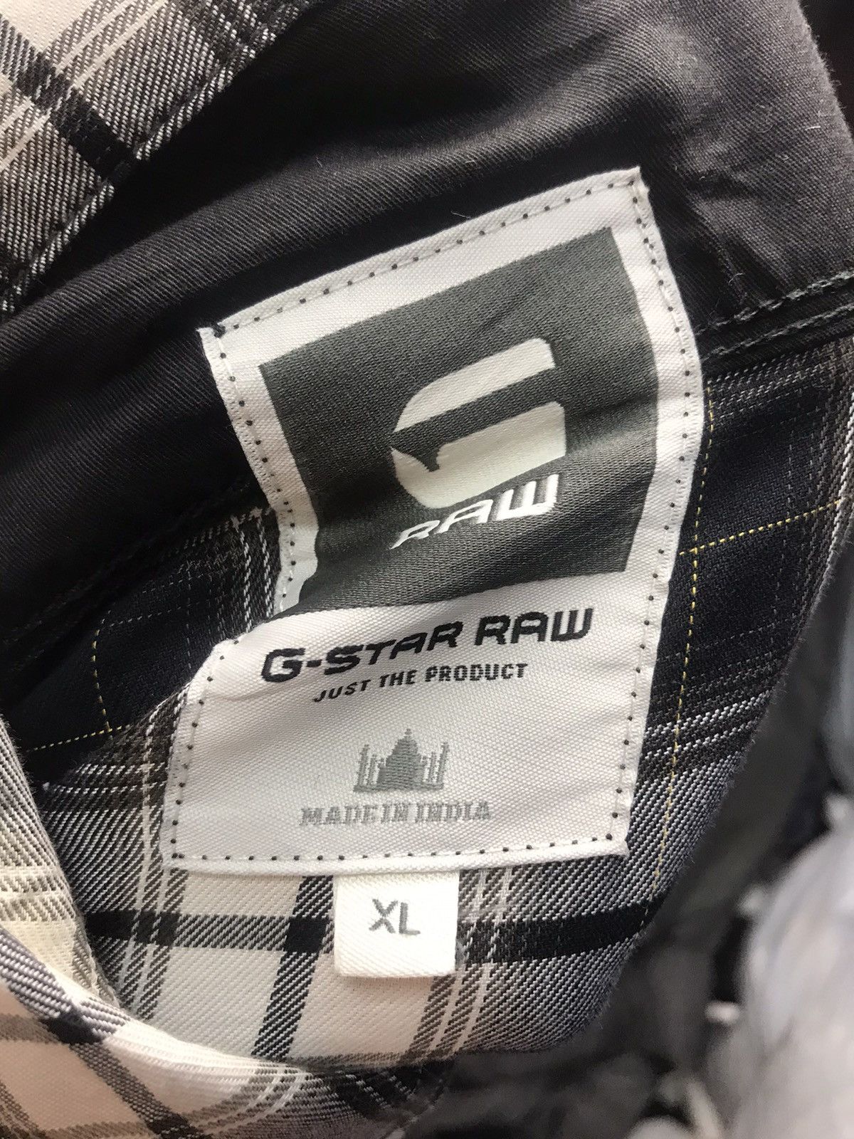 Flannel × G-Star G-star raw button up flannel shirt Size US L / EU 52-54 / 3 - 3 Thumbnail