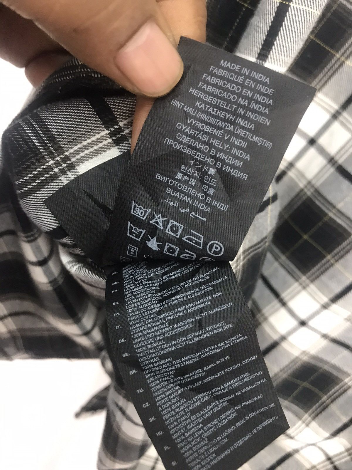 Flannel × G-Star G-star raw button up flannel shirt Size US L / EU 52-54 / 3 - 5 Thumbnail
