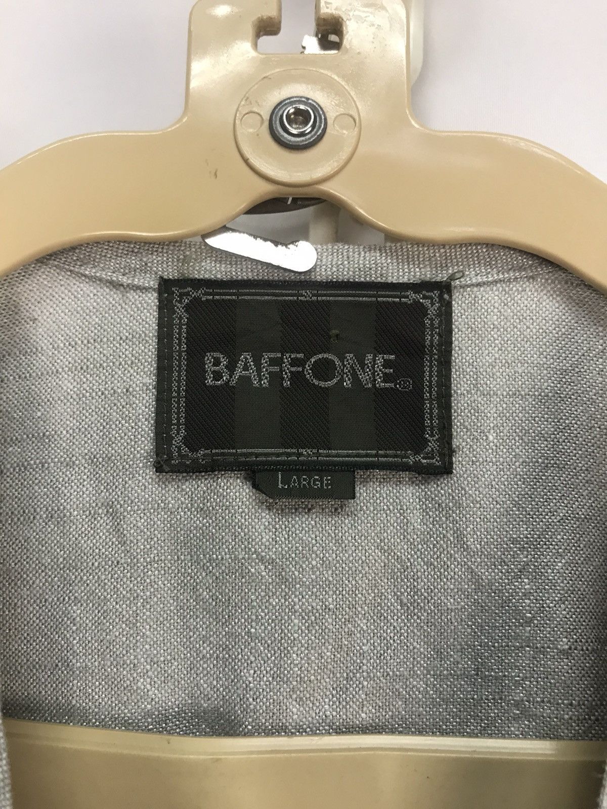 Japanese Brand × Vintage Embroidered logo button up vest by baffone Size US M / EU 48-50 / 2 - 4 Thumbnail