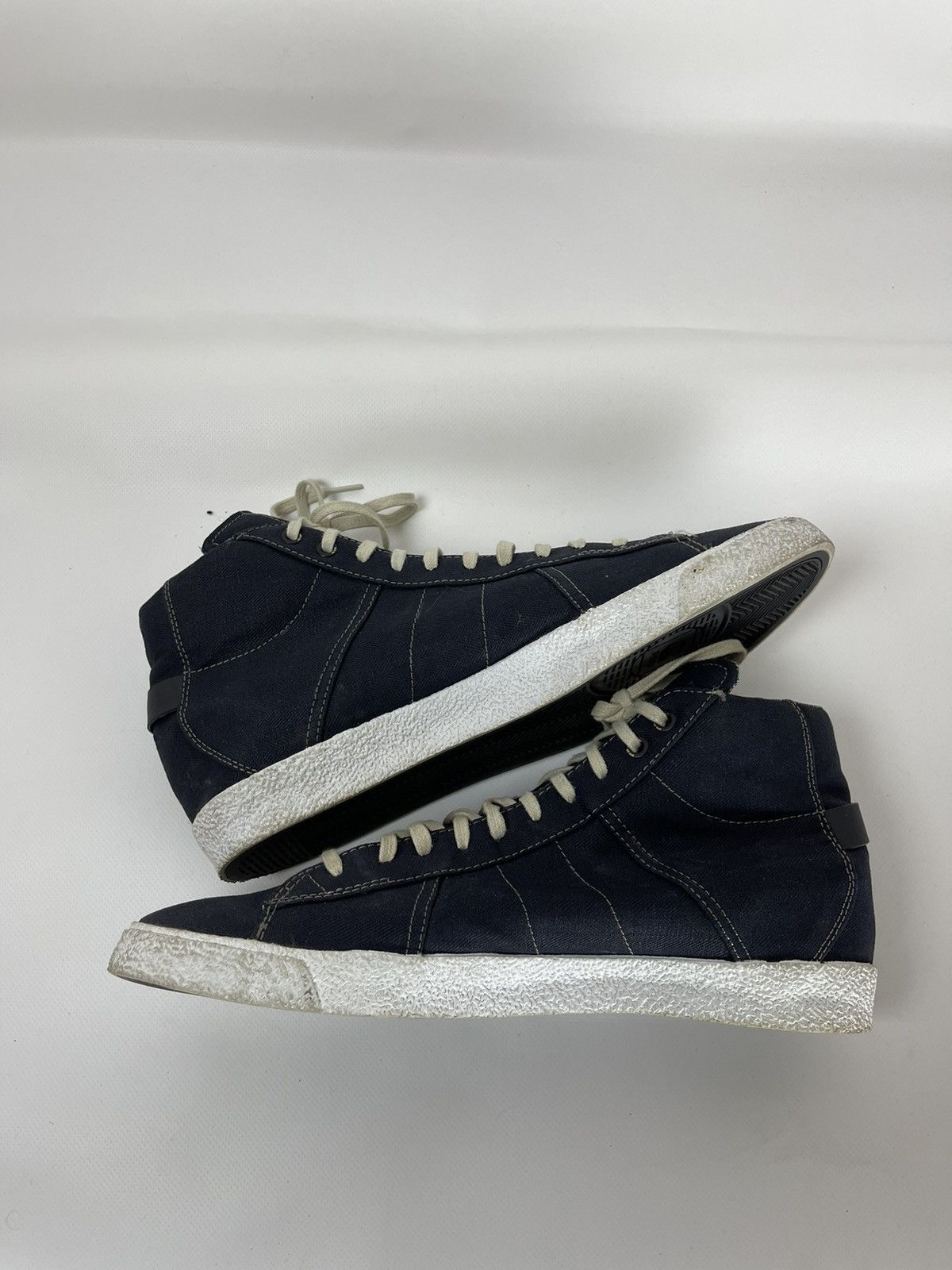 G-Star G-STAR RAW Rampart Jinks Hi Denim hi-top sneakers Size US 12 / EU 45 - 5 Thumbnail