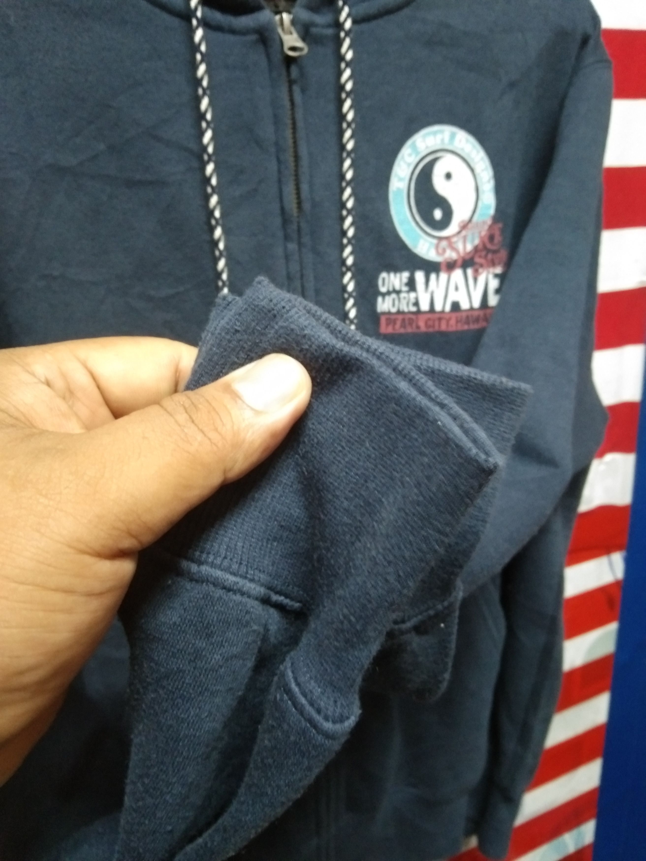 Vintage T&C SURF DESIGN SWEATER HOODIE Size US L / EU 52-54 / 3 - 10 Thumbnail