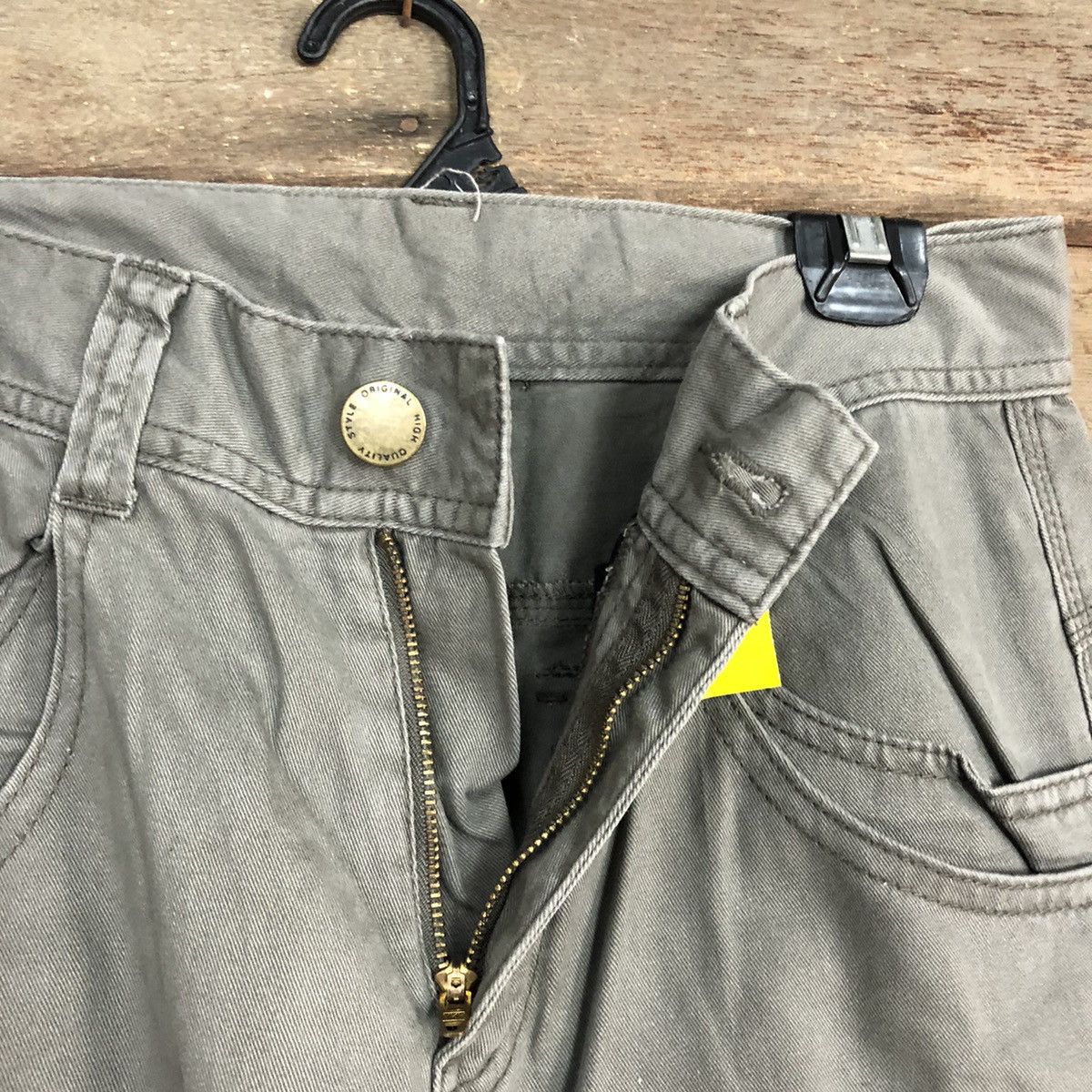 Japanese Brand Master Worker faded Grey Multipocket Cargo Pants #3377 Size US 29 - 9 Thumbnail