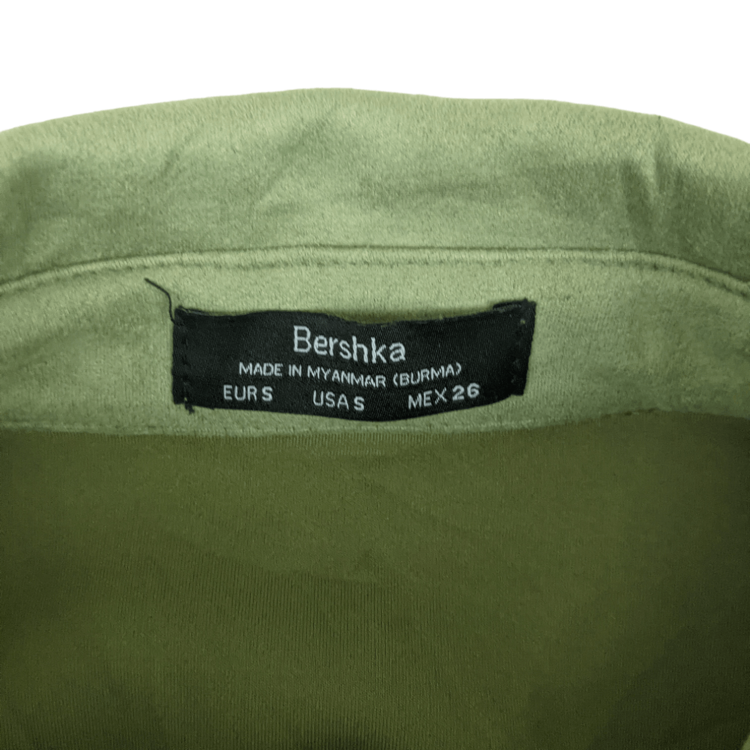 Bershka BERSHKA Cowboy Style Suede Flannel Jacket Size S / US 4 / IT 40 - 8 Thumbnail