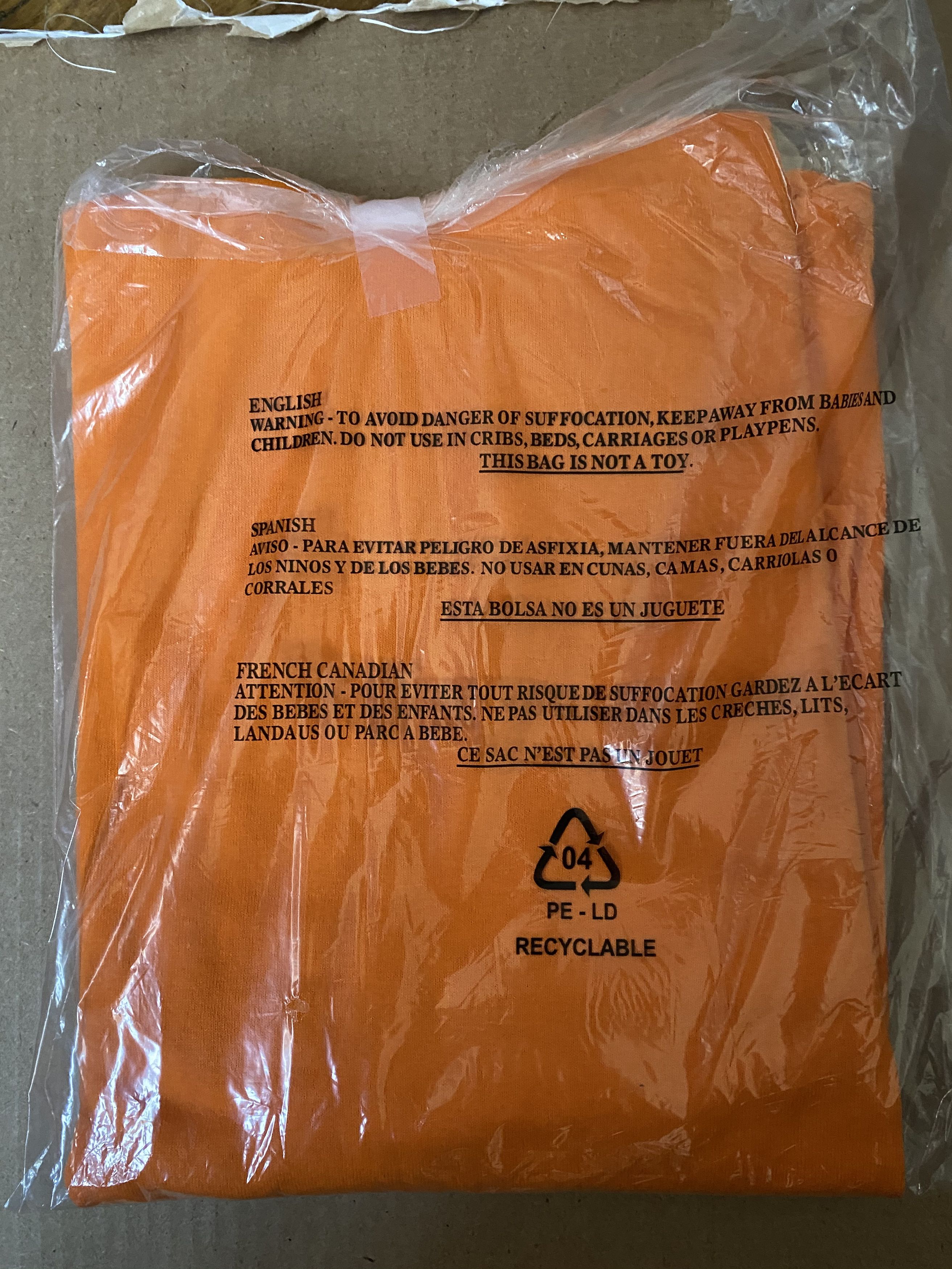 IRAK IRAK LOGO T-SHIRT tee Orange Large Size US L / EU 52-54 / 3 - 2 Thumbnail