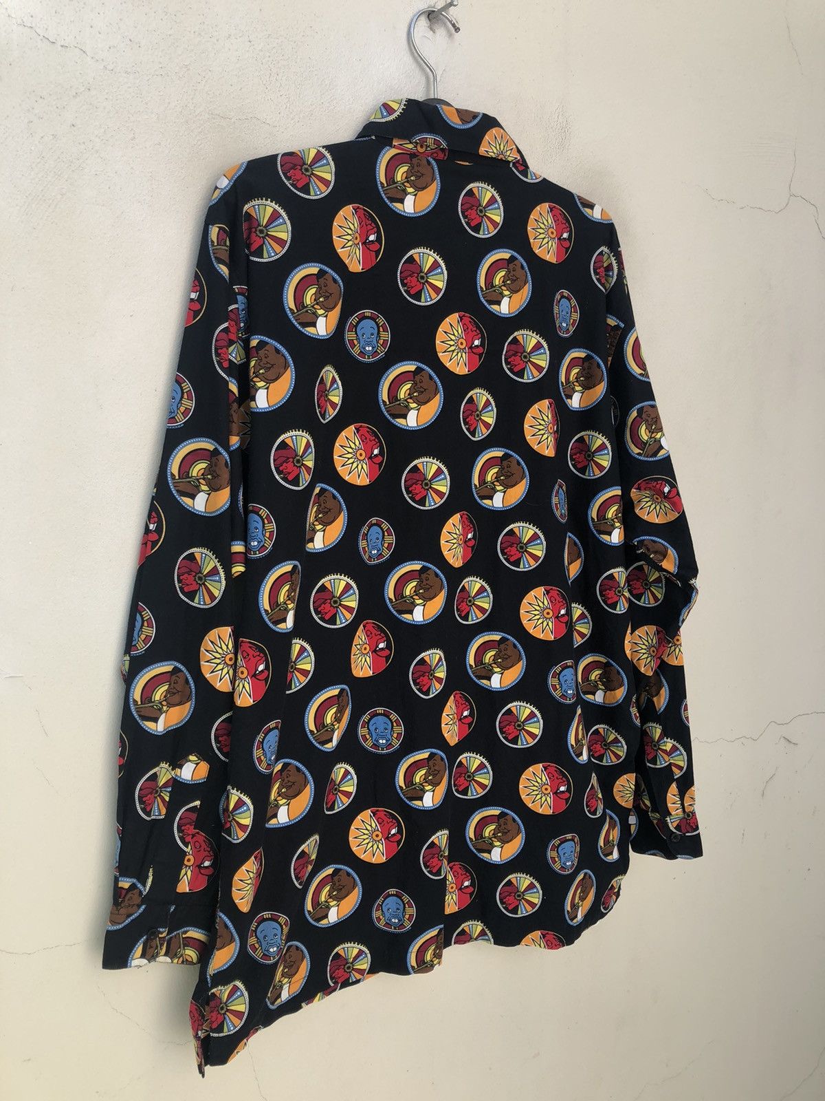 Fubu Vintage 90s Platinum FUBU All Printed Oversized LS Shirt Size US L / EU 52-54 / 3 - 12 Thumbnail