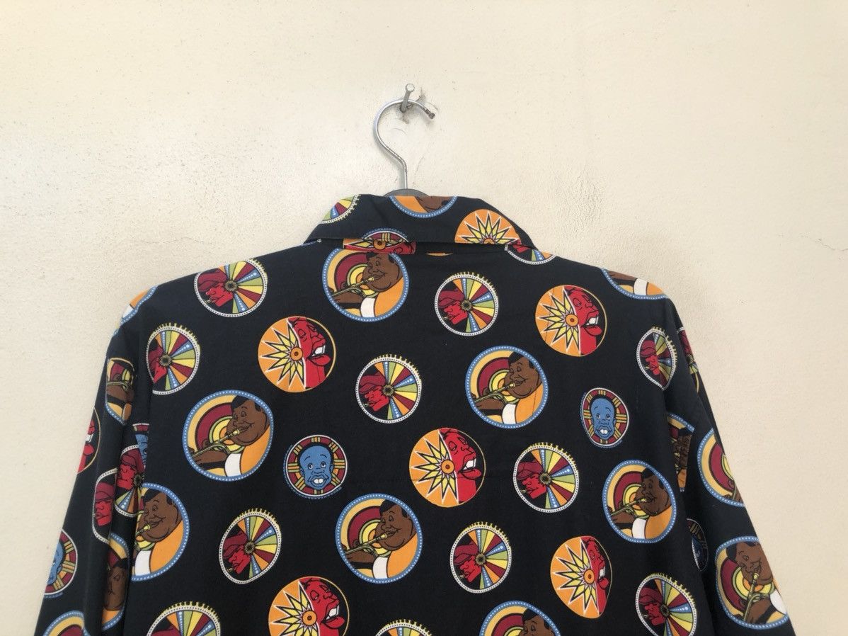 Fubu Vintage 90s Platinum FUBU All Printed Oversized LS Shirt Size US L / EU 52-54 / 3 - 11 Thumbnail