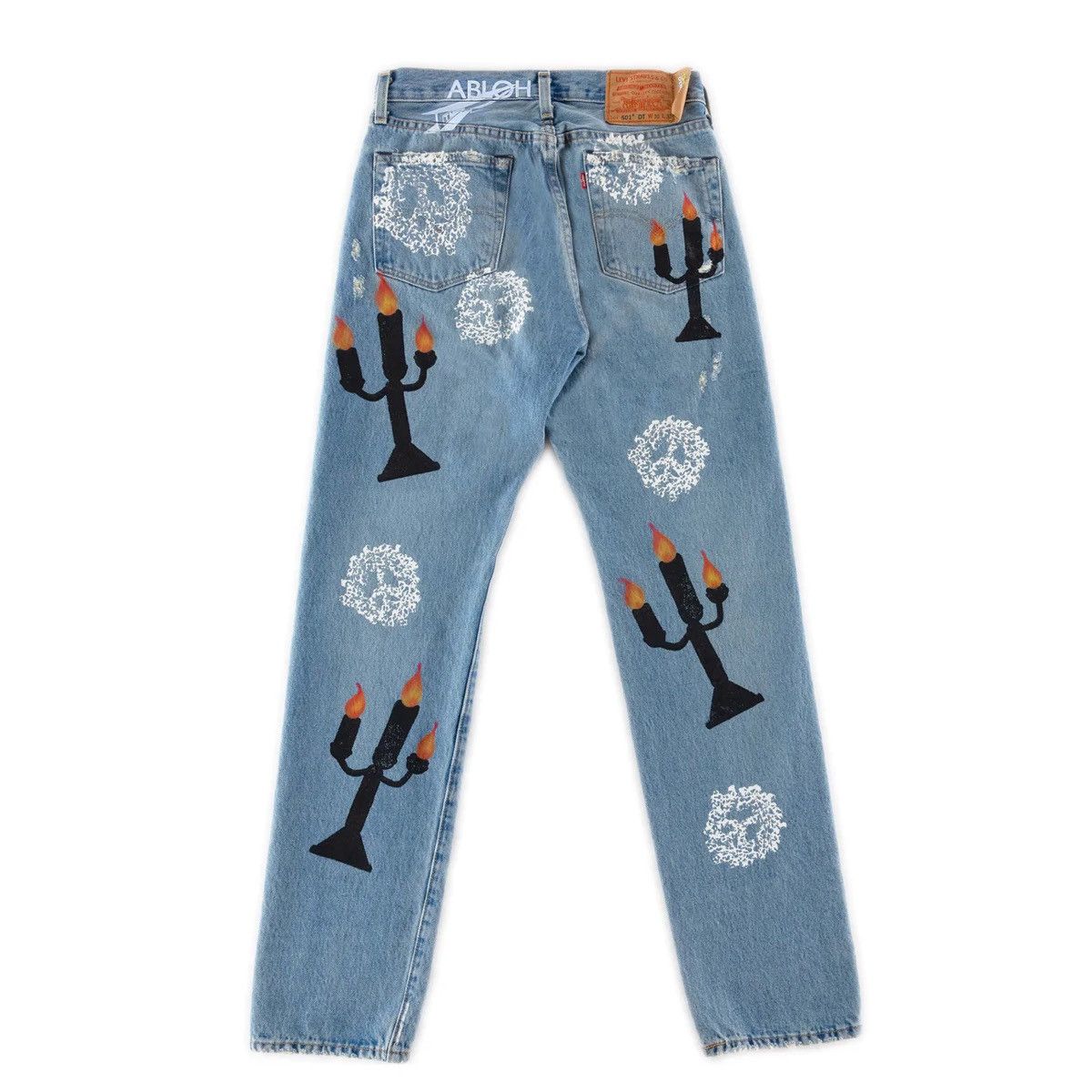 DENIM TEARS × Virgil Abloh Denim Tears Abloh Tears Printed Size 32 Size US 32 / EU 48 - 2 Thumbnail