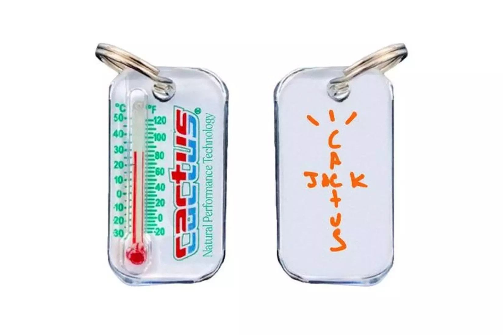 Travis Scott Travis Scott Cactus Trails Functional Thermometer Keychain Size ONE SIZE - 3 Thumbnail