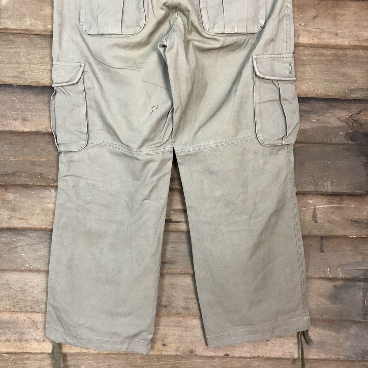 Japanese Brand Finster Grey Multipocket utility Cargo Pants #3380 Size US 32 / EU 48 - 12 Thumbnail
