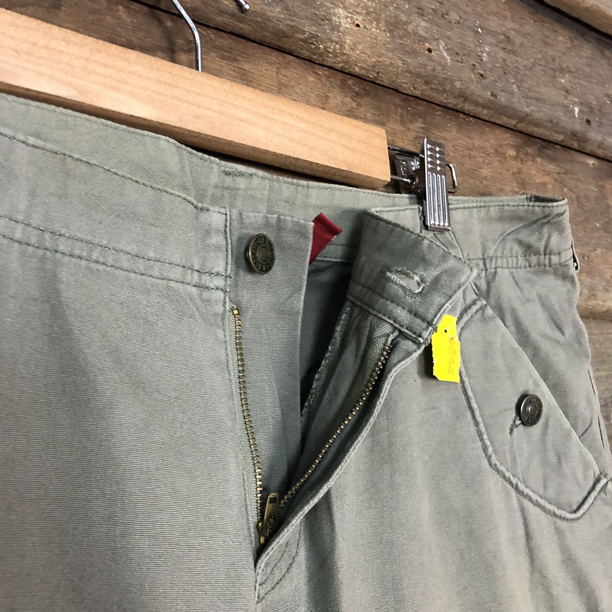 Japanese Brand Finster Grey Multipocket utility Cargo Pants #3380 Size US 32 / EU 48 - 9 Thumbnail