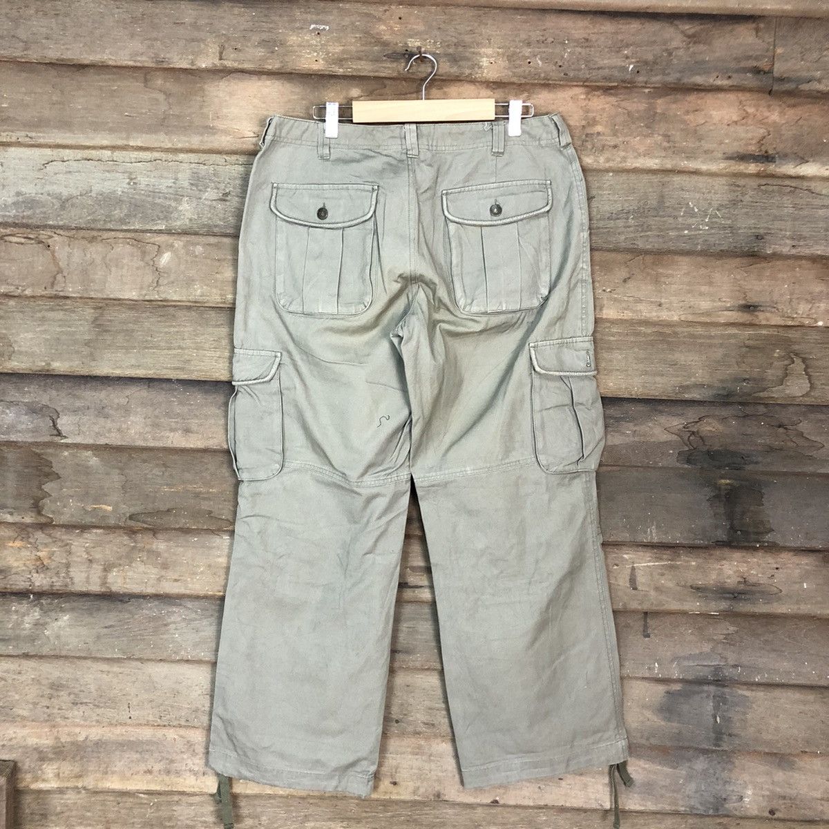 Japanese Brand Finster Grey Multipocket utility Cargo Pants #3380 Size US 32 / EU 48 - 10 Thumbnail
