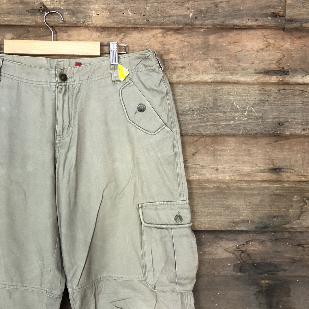 Japanese Brand Finster Grey Multipocket utility Cargo Pants #3380 Size US 32 / EU 48 - 5 Thumbnail