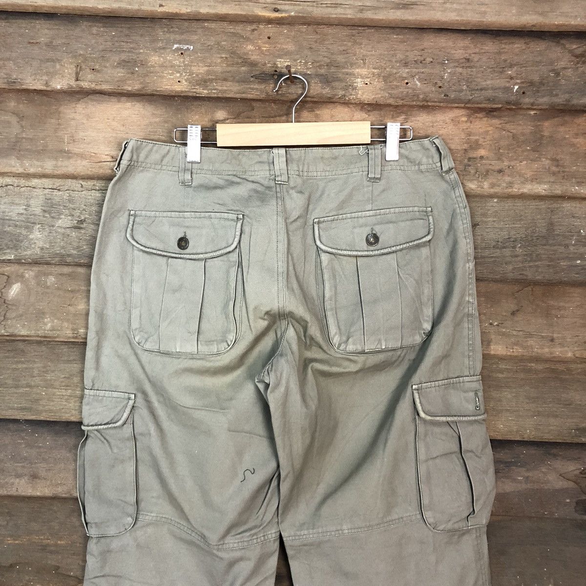 Japanese Brand Finster Grey Multipocket utility Cargo Pants #3380 Size US 32 / EU 48 - 11 Thumbnail