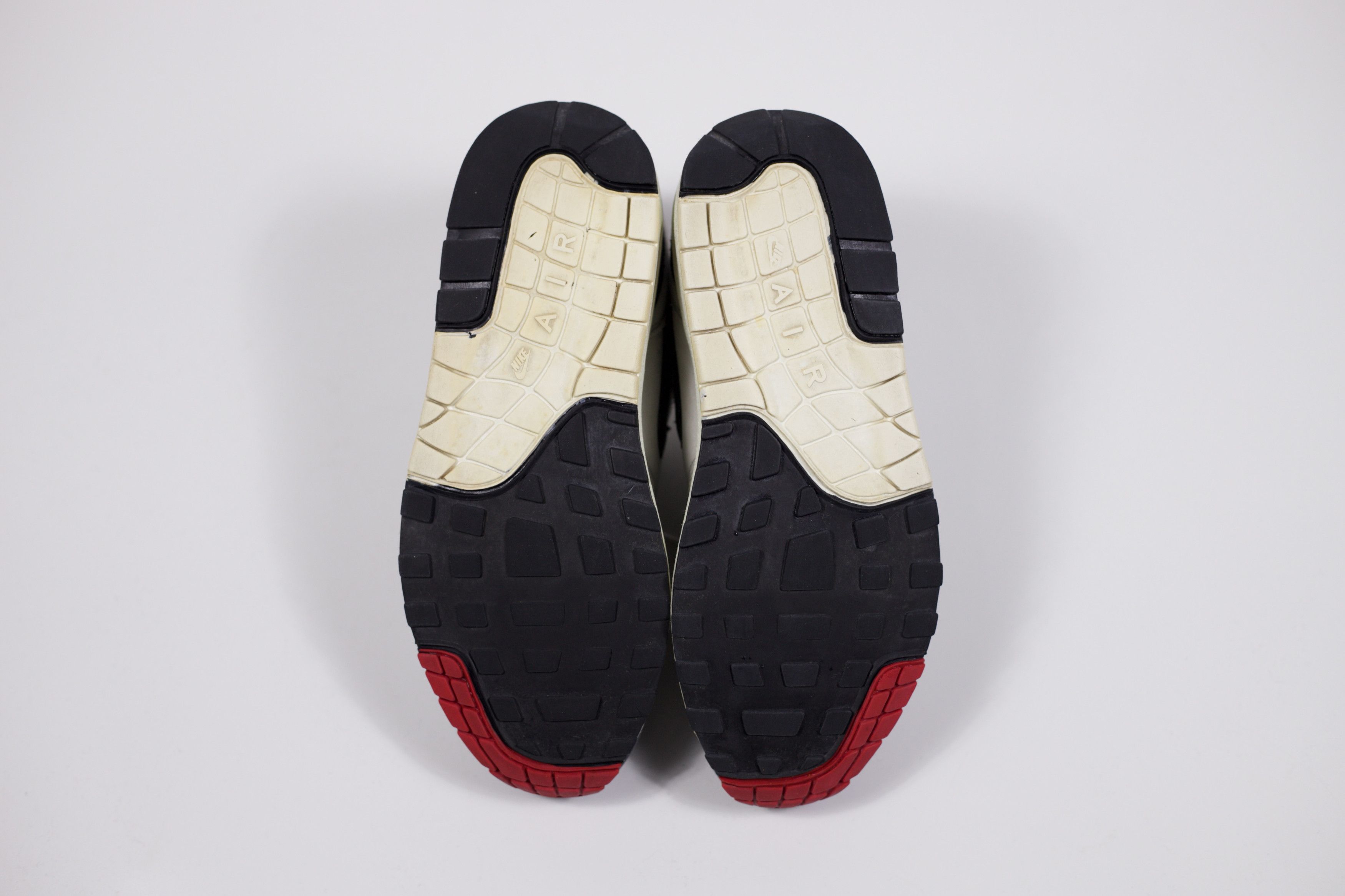 Nike 2013 Nike Air Max 1 Sail Dark Obsidian Size US 6.5 / EU 39-40 - 10 Thumbnail