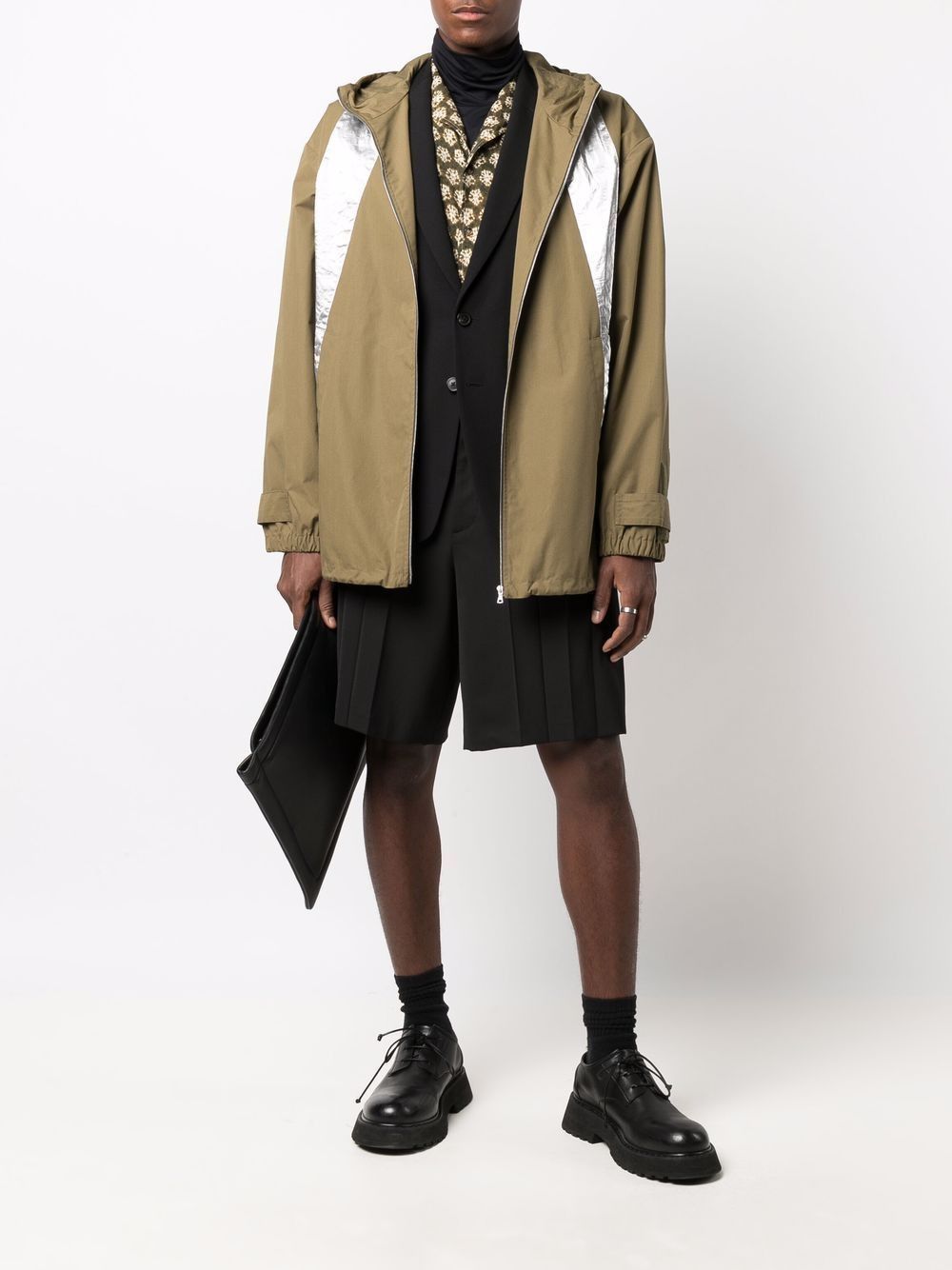 Dries Van Noten 2021 HOODED LIGHT RAINCOAT JACKET Size US M / EU 48-50 / 2 - 1 Thumbnail
