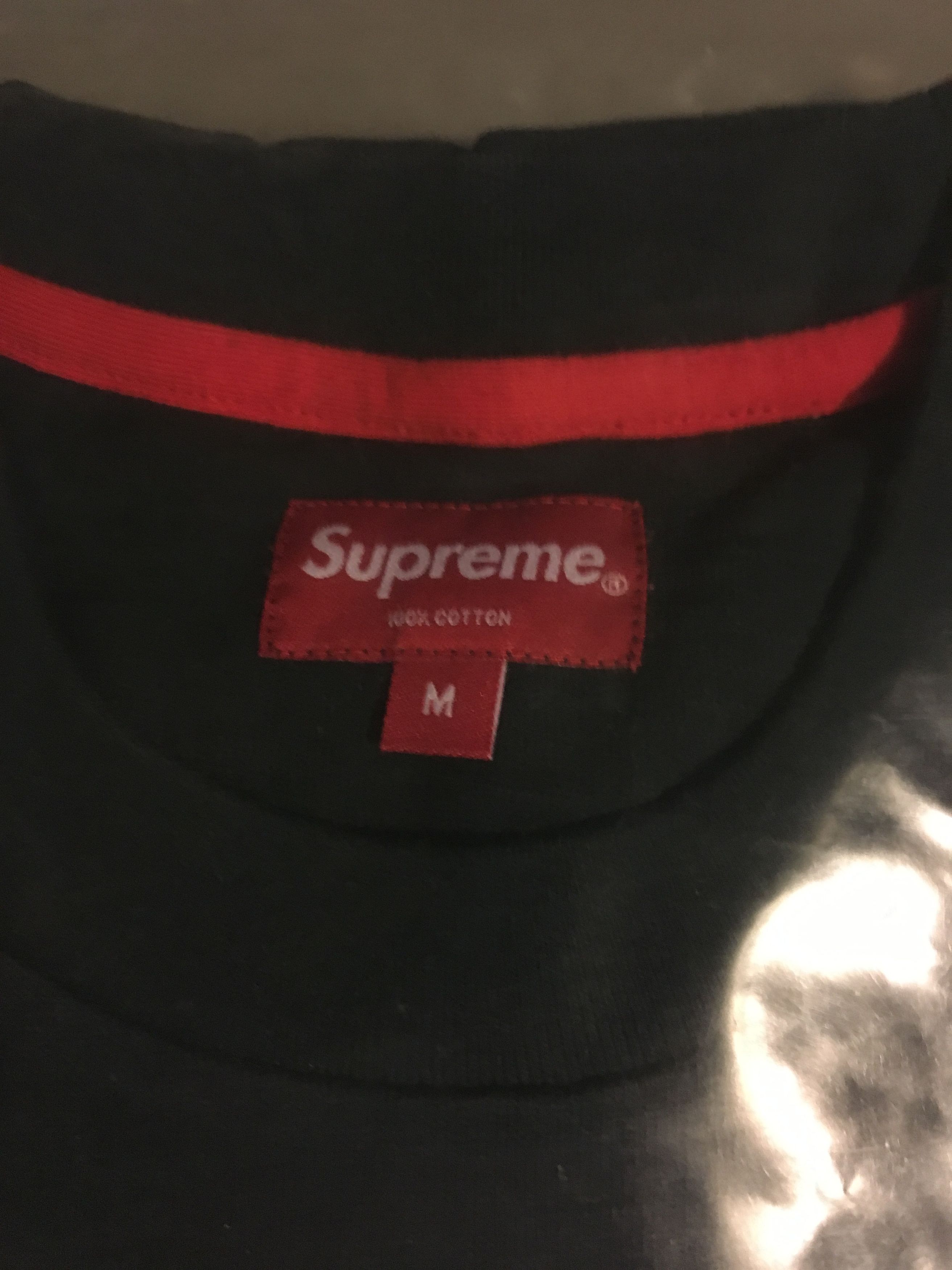 Supreme Supreme Summit L/S Navy Medium FW15 Size US M / EU 48-50 / 2 - 2 Thumbnail
