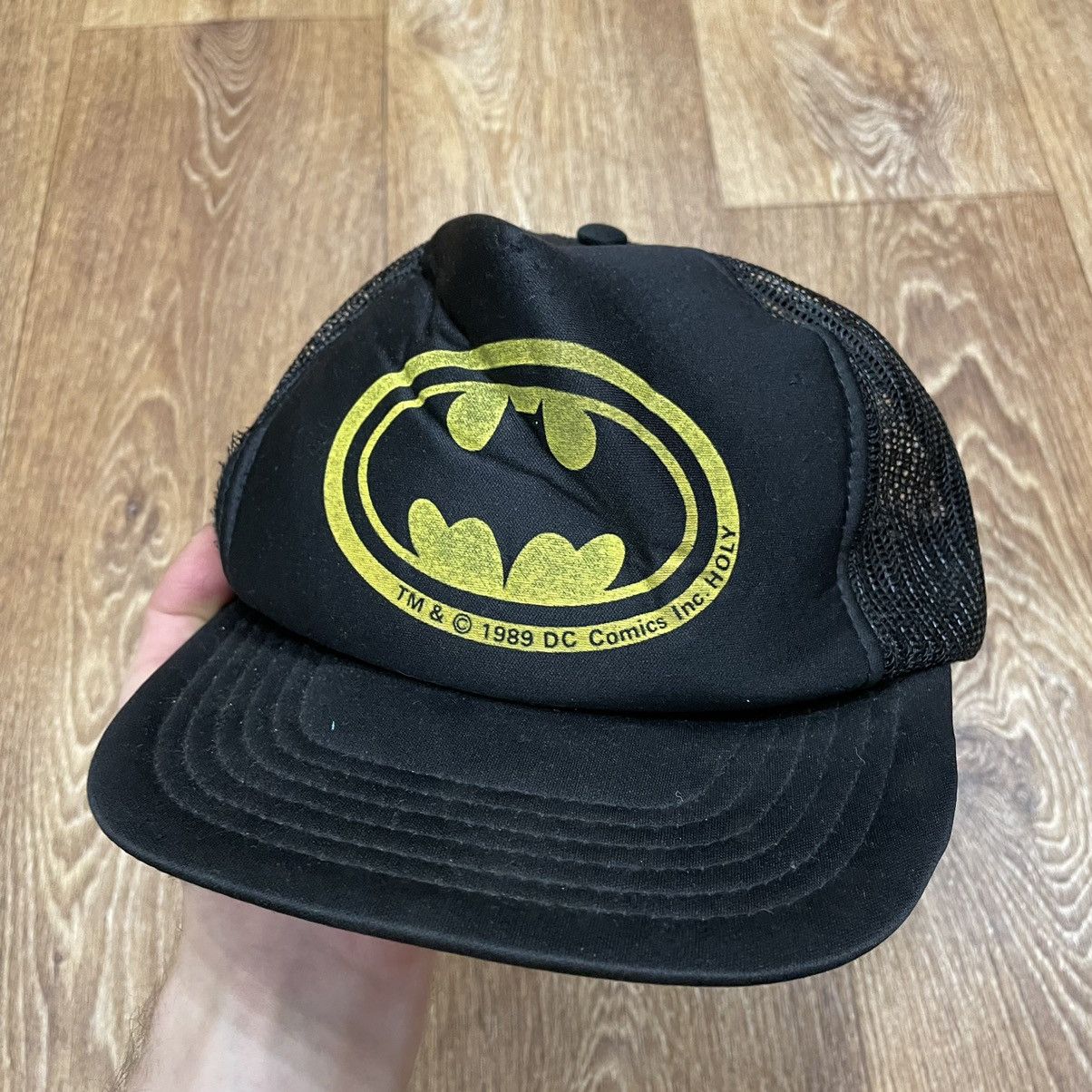 Vintage Vintage 90s Batman DC Comics Snapback Cap Streetwear Boxy OS Size ONE SIZE - 3 Thumbnail