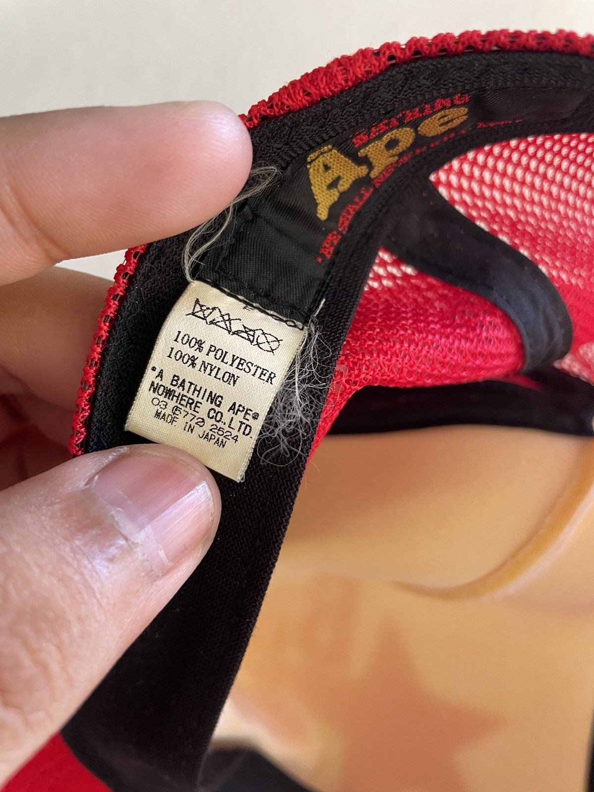 Bape Bape Sta Mesh Cap Size ONE SIZE - 8 Thumbnail