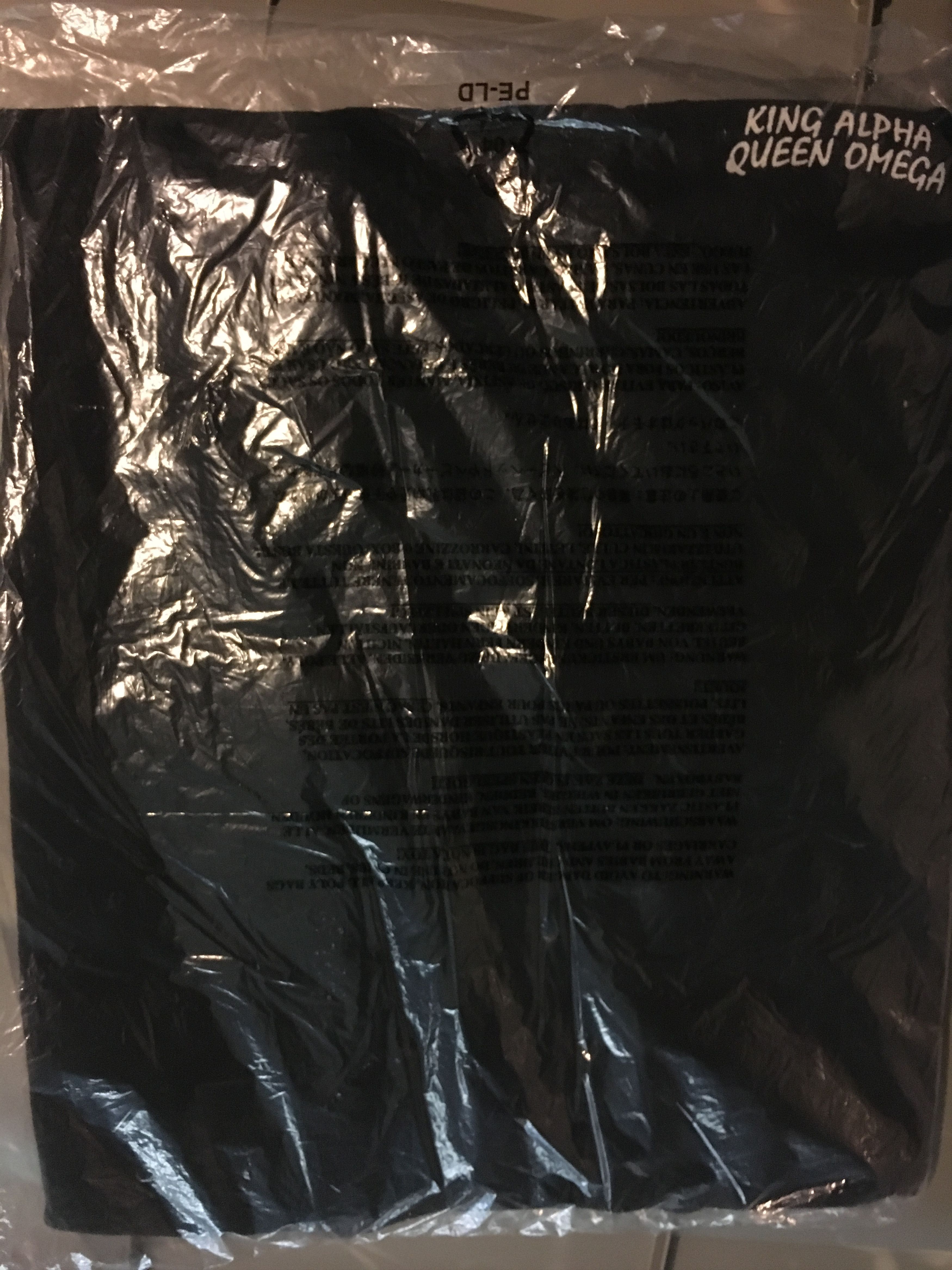 Supreme Supreme King Alpha Tee Black Small Size US S / EU 44-46 / 1 - 3 Thumbnail