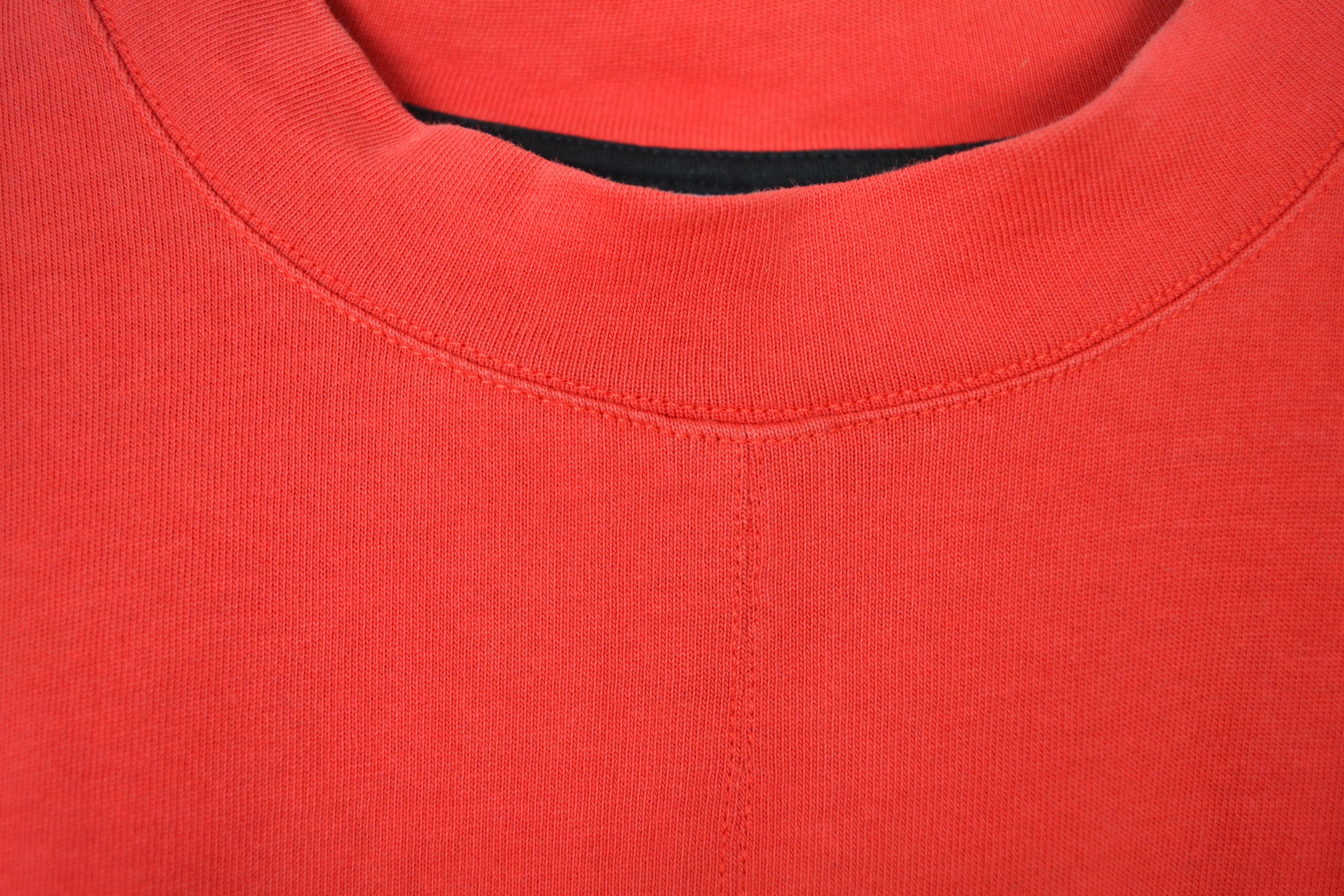 Helmut Lang 🔴 Helmut Lang T Shirt Print Logo Tee Red Black Size US S / EU 44-46 / 1 - 6 Thumbnail