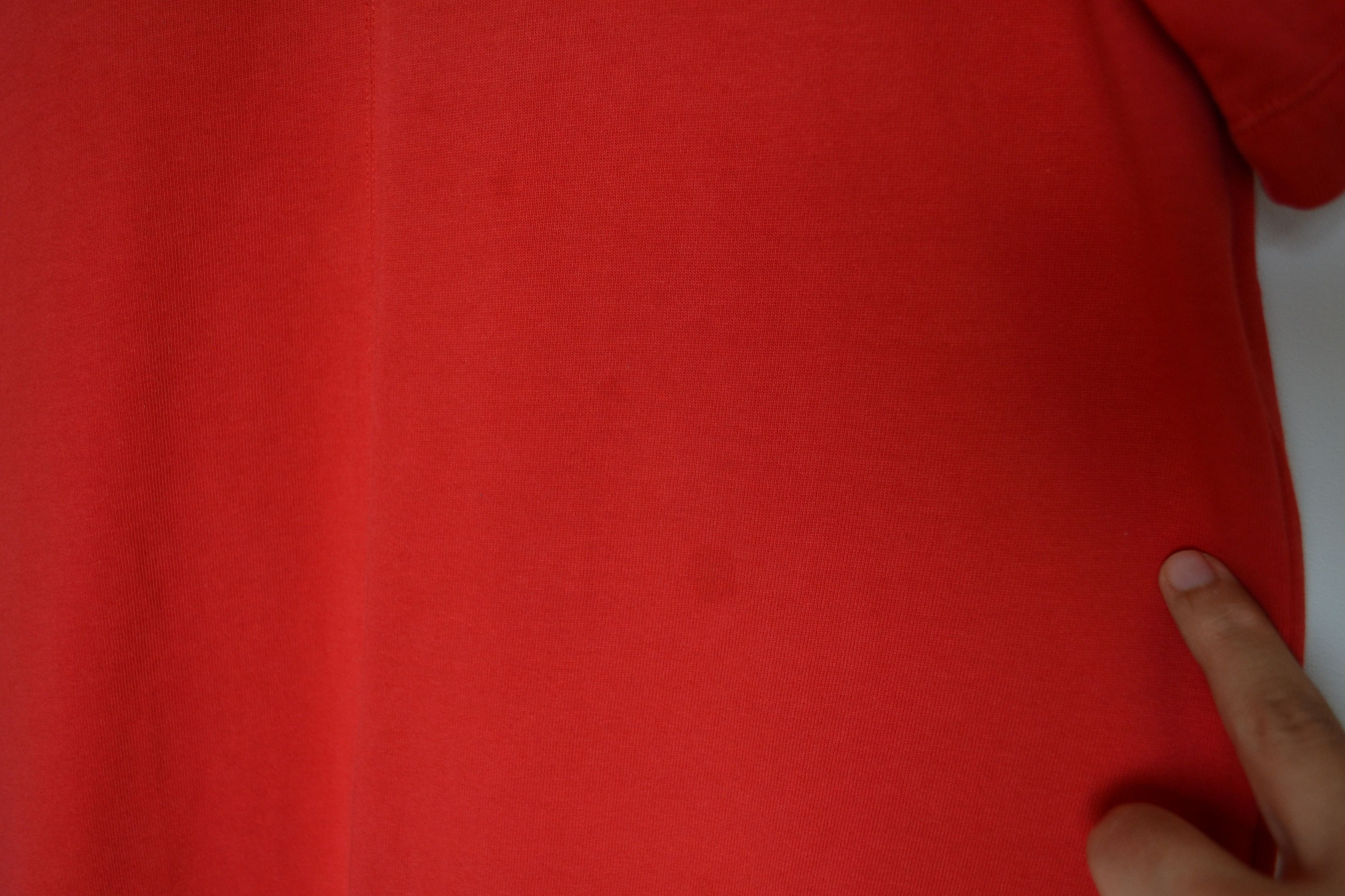 Helmut Lang 🔴 Helmut Lang T Shirt Print Logo Tee Red Black Size US S / EU 44-46 / 1 - 4 Thumbnail