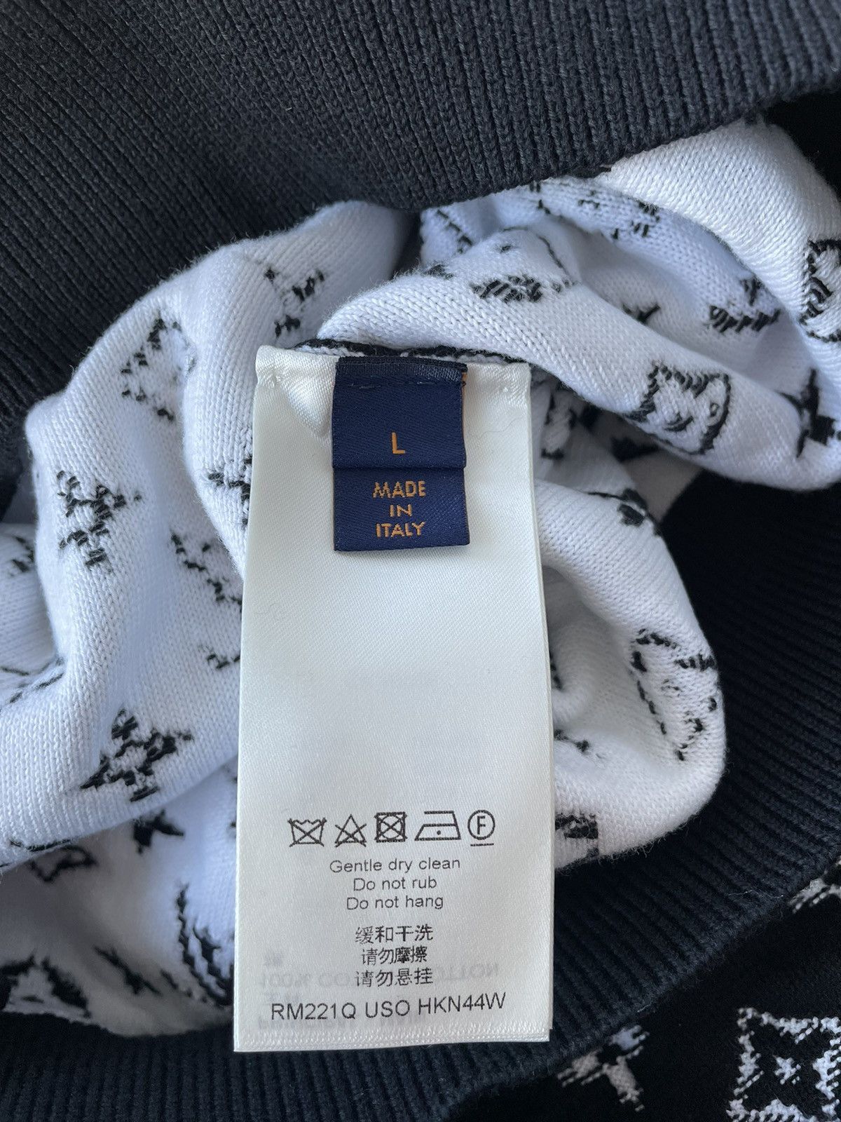 Louis Vuitton Brand New Limited Edition Runway Monogram LV Logo Sweater Size US L / EU 52-54 / 3 - 7 Thumbnail