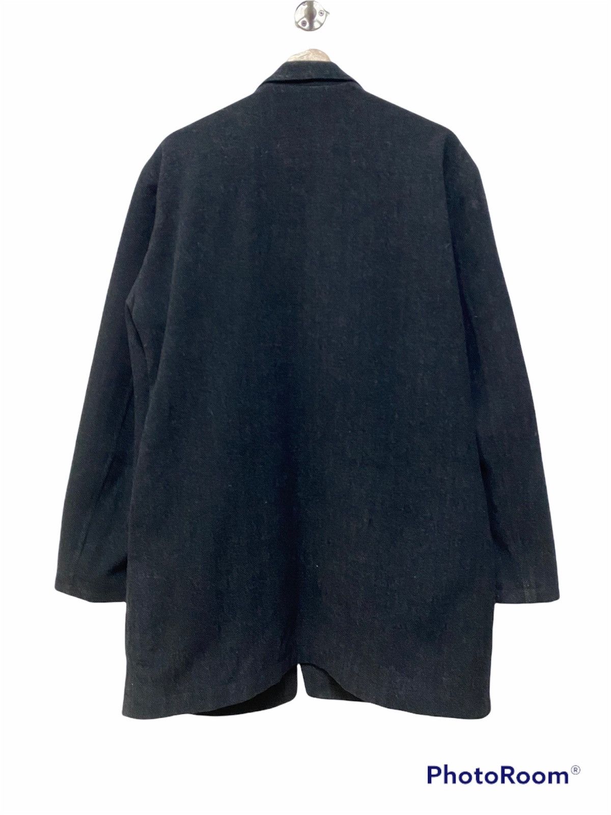 Vintage × Y's × Yohji Yamamoto VINTAGE YOHJI Y’s SINGLE-BREASTED WOOL JACKET Size 42S - 2 Thumbnail