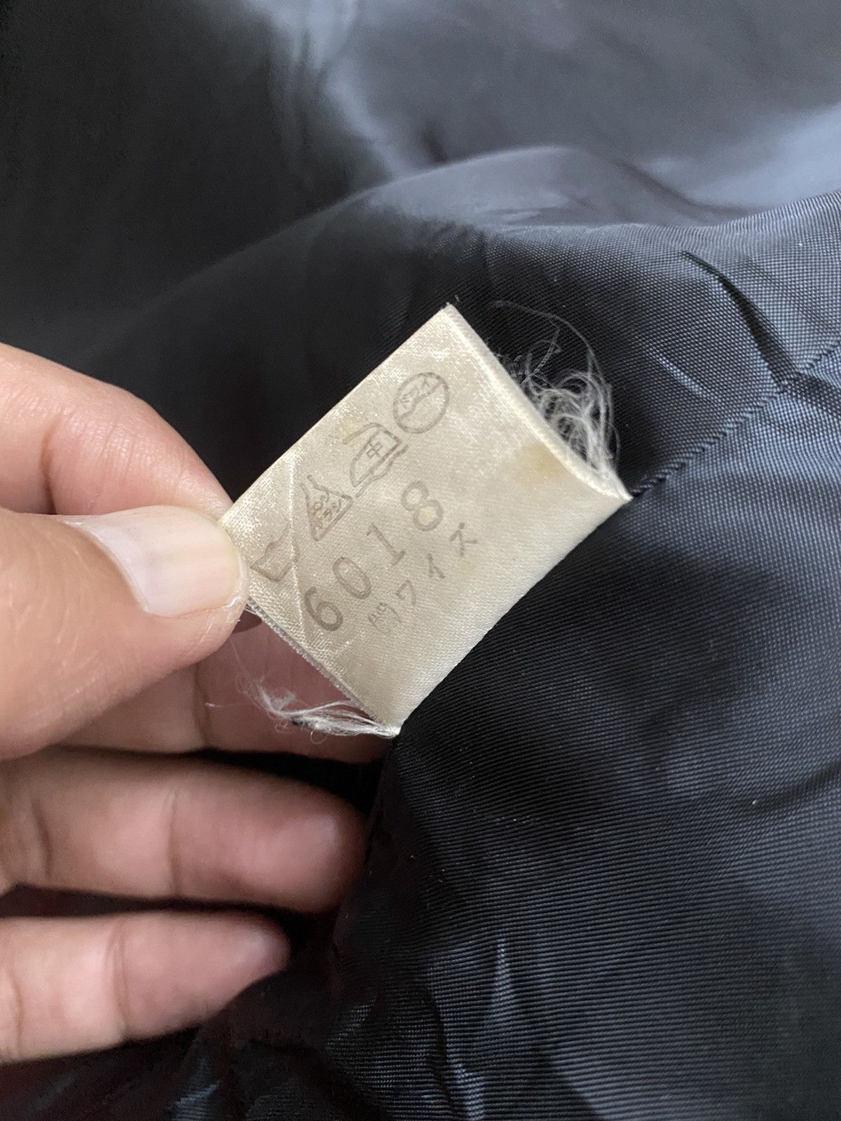 Vintage × Y's × Yohji Yamamoto VINTAGE YOHJI Y’s SINGLE-BREASTED WOOL JACKET Size 42S - 8 Thumbnail