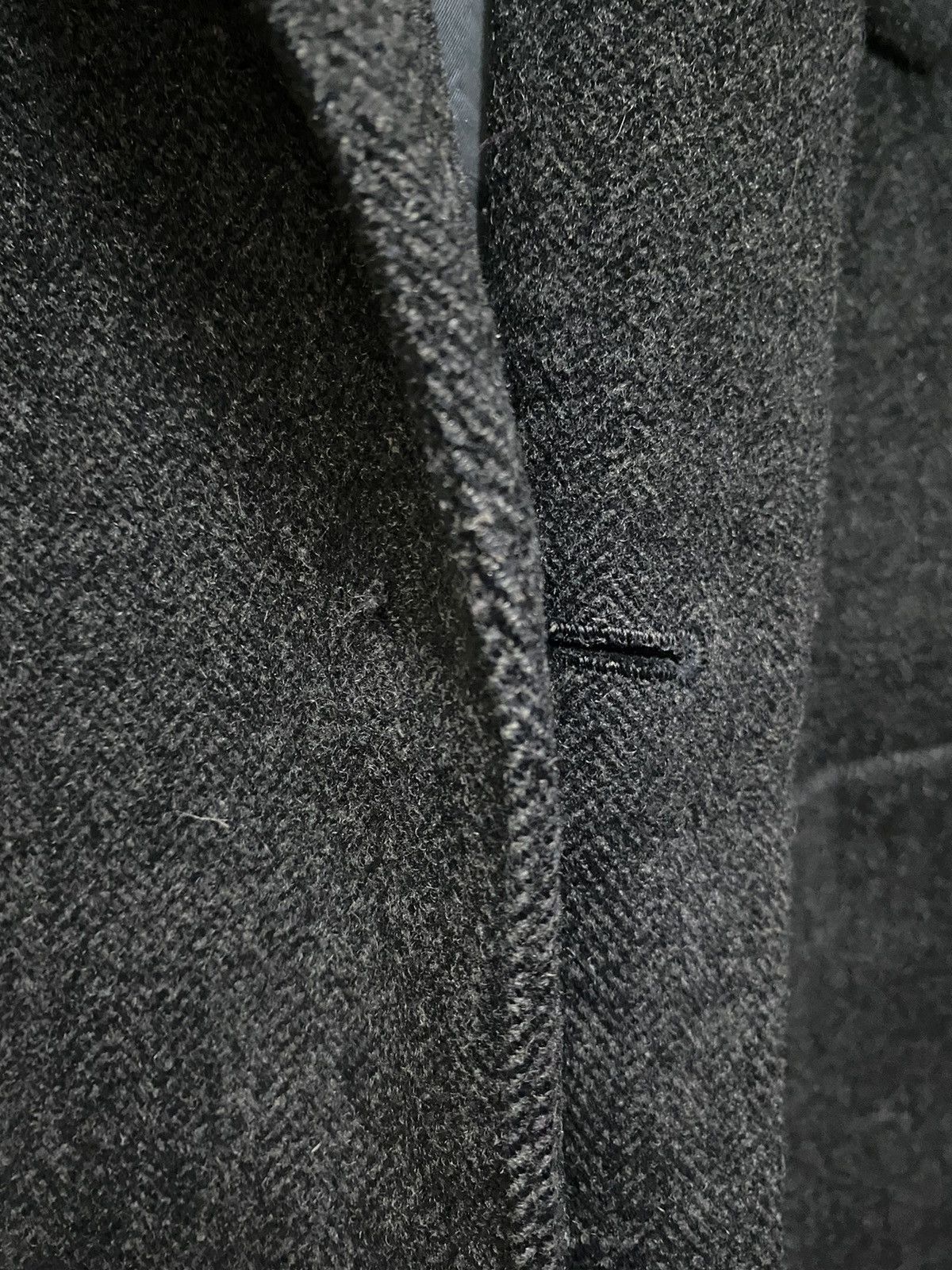 Vintage × Y's × Yohji Yamamoto VINTAGE YOHJI Y’s SINGLE-BREASTED WOOL JACKET Size 42S - 10 Thumbnail
