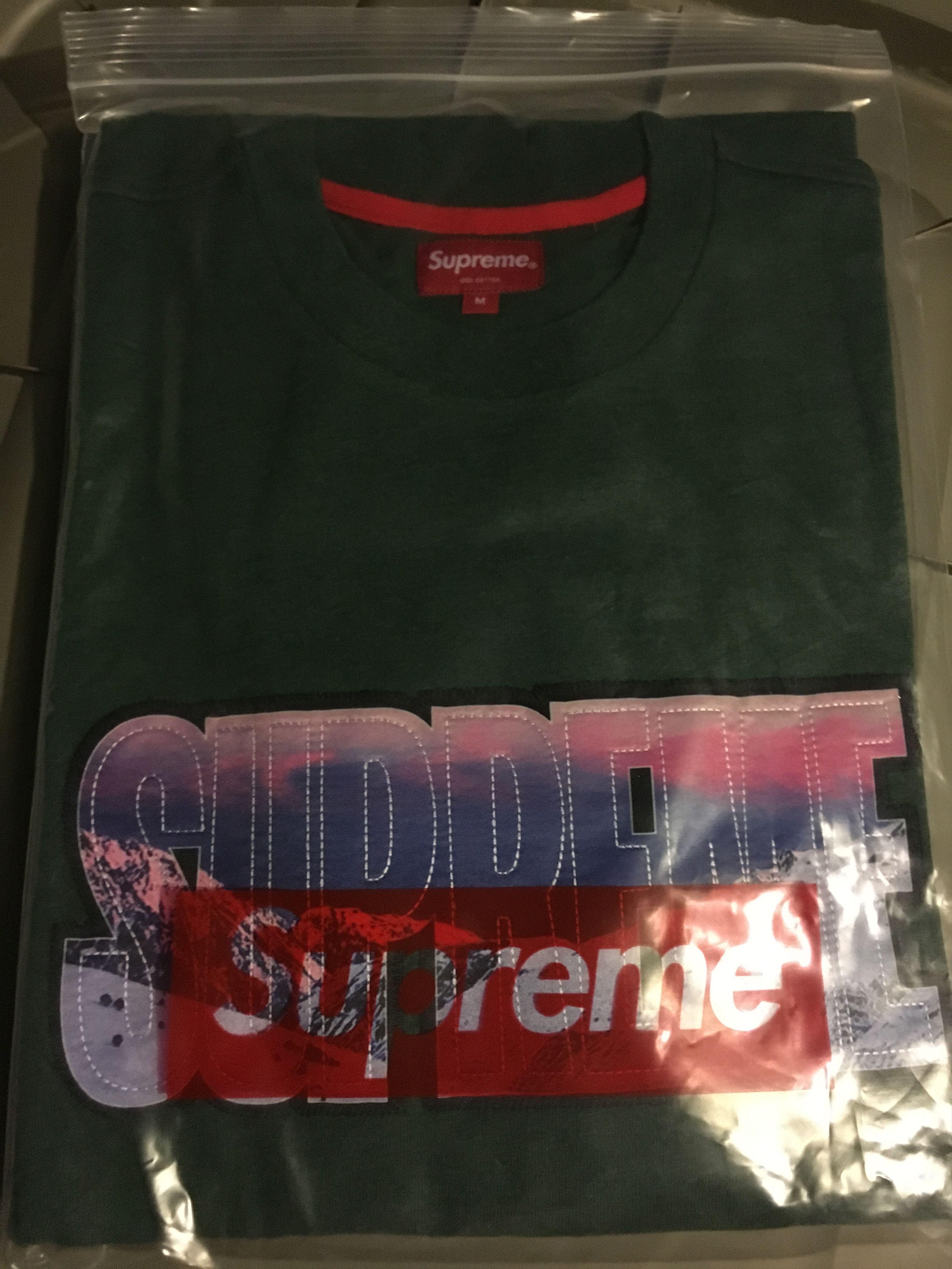 Supreme Supreme Summit L/S Htn Moss Medium FW15 Size US M / EU 48-50 / 2 - 1 Thumbnail