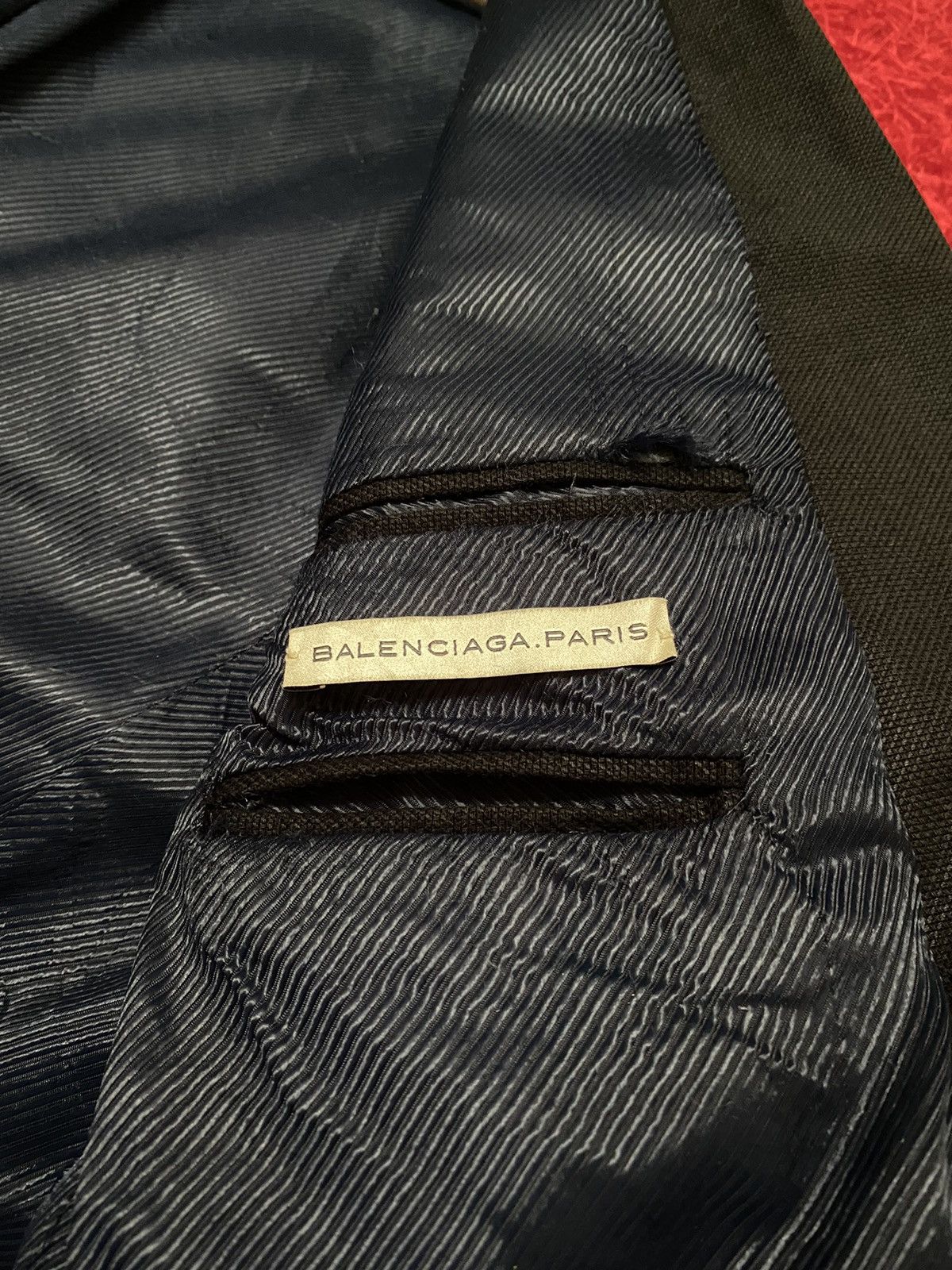Balenciaga × Vintage VINTAGE BALENCIAGA SINGLE-BREASTED JACKET Size US S / EU 44-46 / 1 - 12 Thumbnail