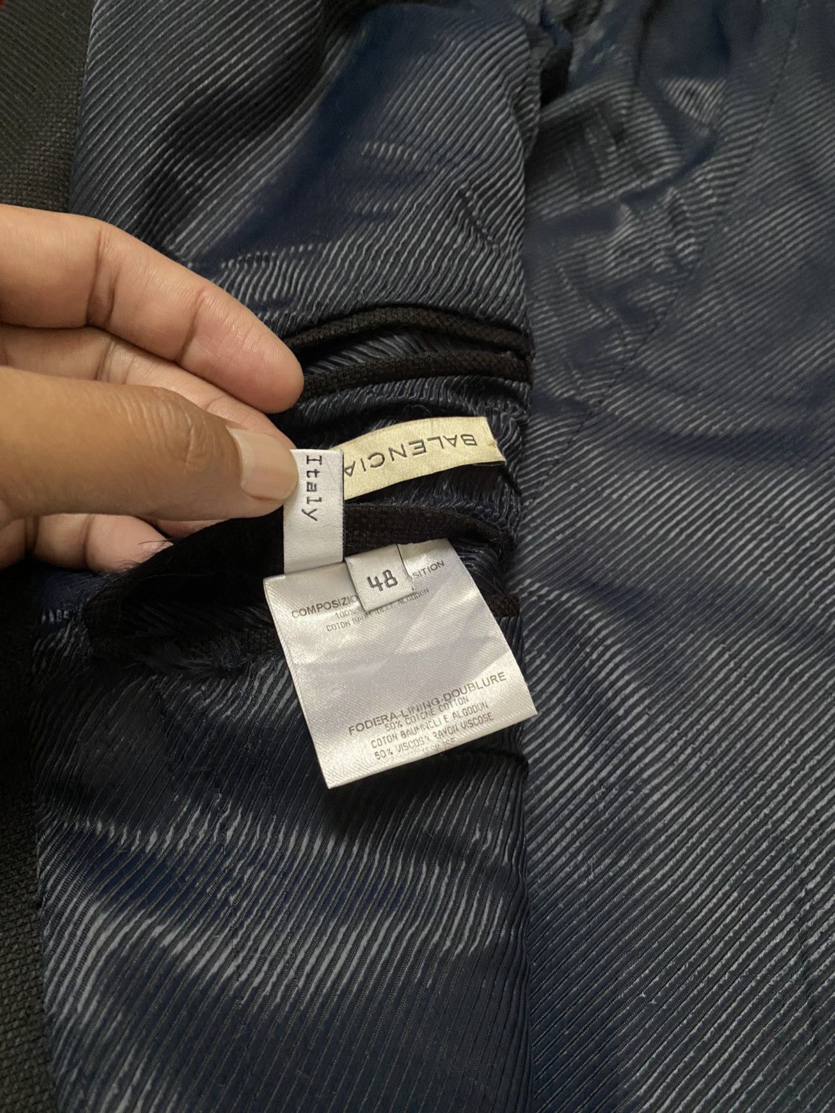 Balenciaga × Vintage VINTAGE BALENCIAGA SINGLE-BREASTED JACKET Size US S / EU 44-46 / 1 - 14 Thumbnail