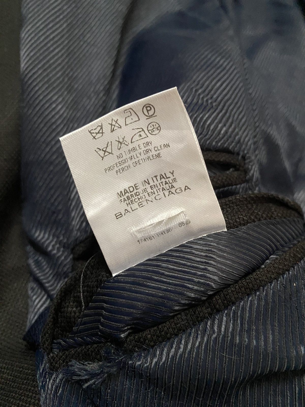 Balenciaga × Vintage VINTAGE BALENCIAGA SINGLE-BREASTED JACKET Size US S / EU 44-46 / 1 - 16 Thumbnail