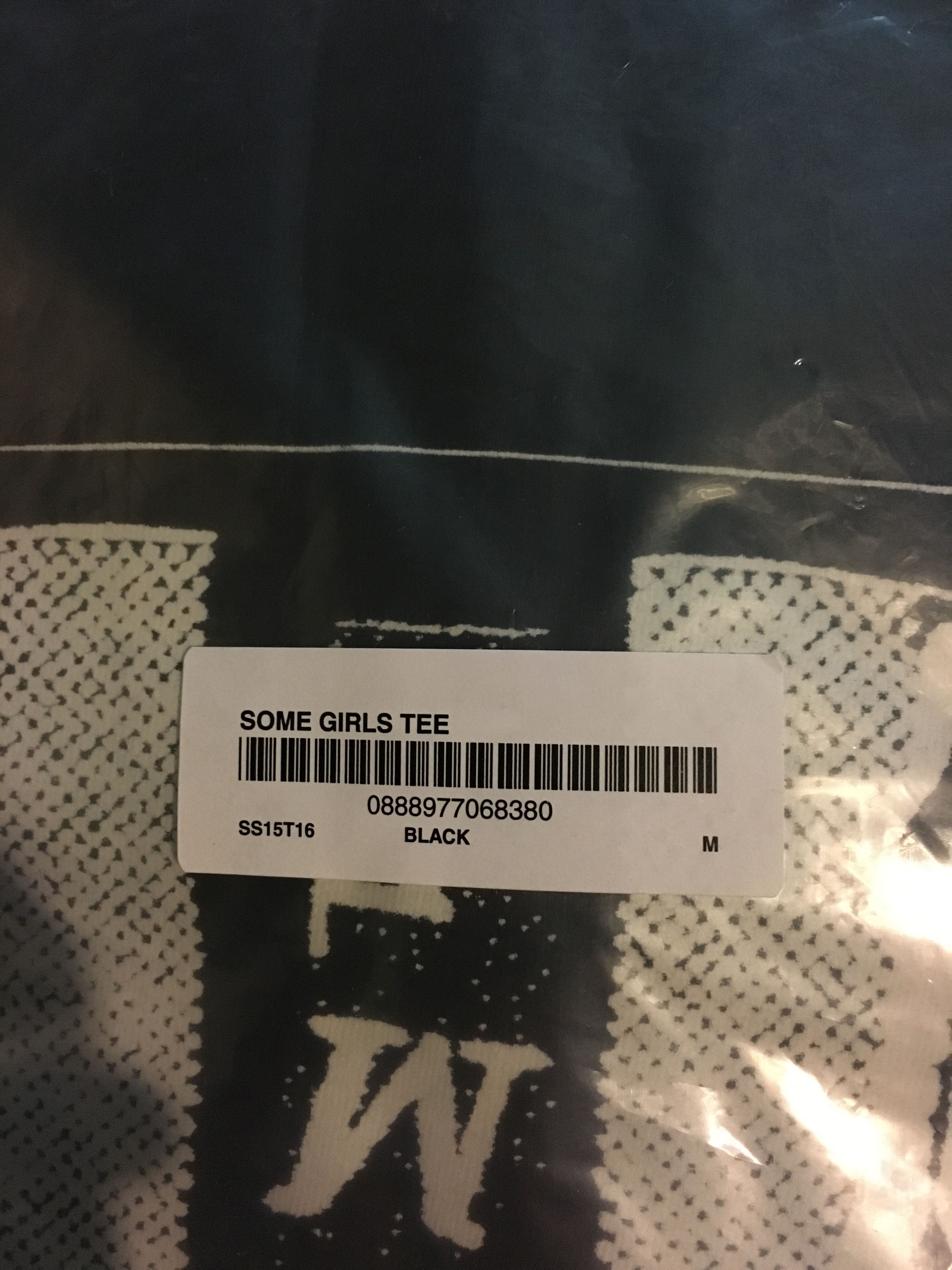 Supreme Supreme Some Girls Tee Black Medium SS15 Size US M / EU 48-50 / 2 - 3 Thumbnail