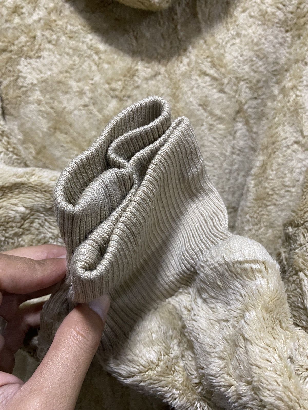 Hai Sporting Gear × Issey Miyake × Vintage VINTAGE HAI SPORTING GEAR LONG MOHAIR FLEECE COAT Size US L / EU 52-54 / 3 - 5 Thumbnail
