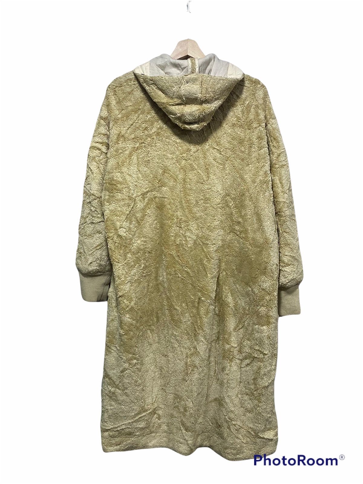 Hai Sporting Gear × Issey Miyake × Vintage VINTAGE HAI SPORTING GEAR LONG MOHAIR FLEECE COAT Size US L / EU 52-54 / 3 - 2 Thumbnail