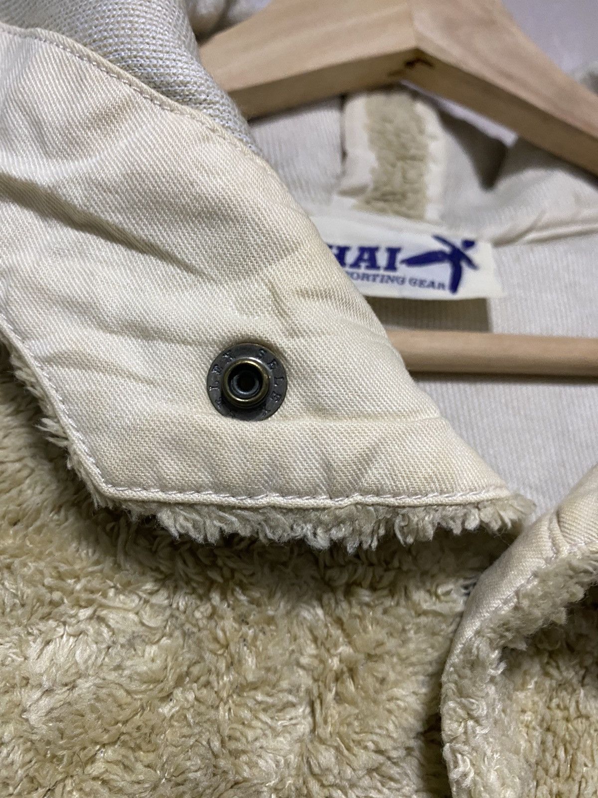 Hai Sporting Gear × Issey Miyake × Vintage VINTAGE HAI SPORTING GEAR LONG MOHAIR FLEECE COAT Size US L / EU 52-54 / 3 - 3 Thumbnail