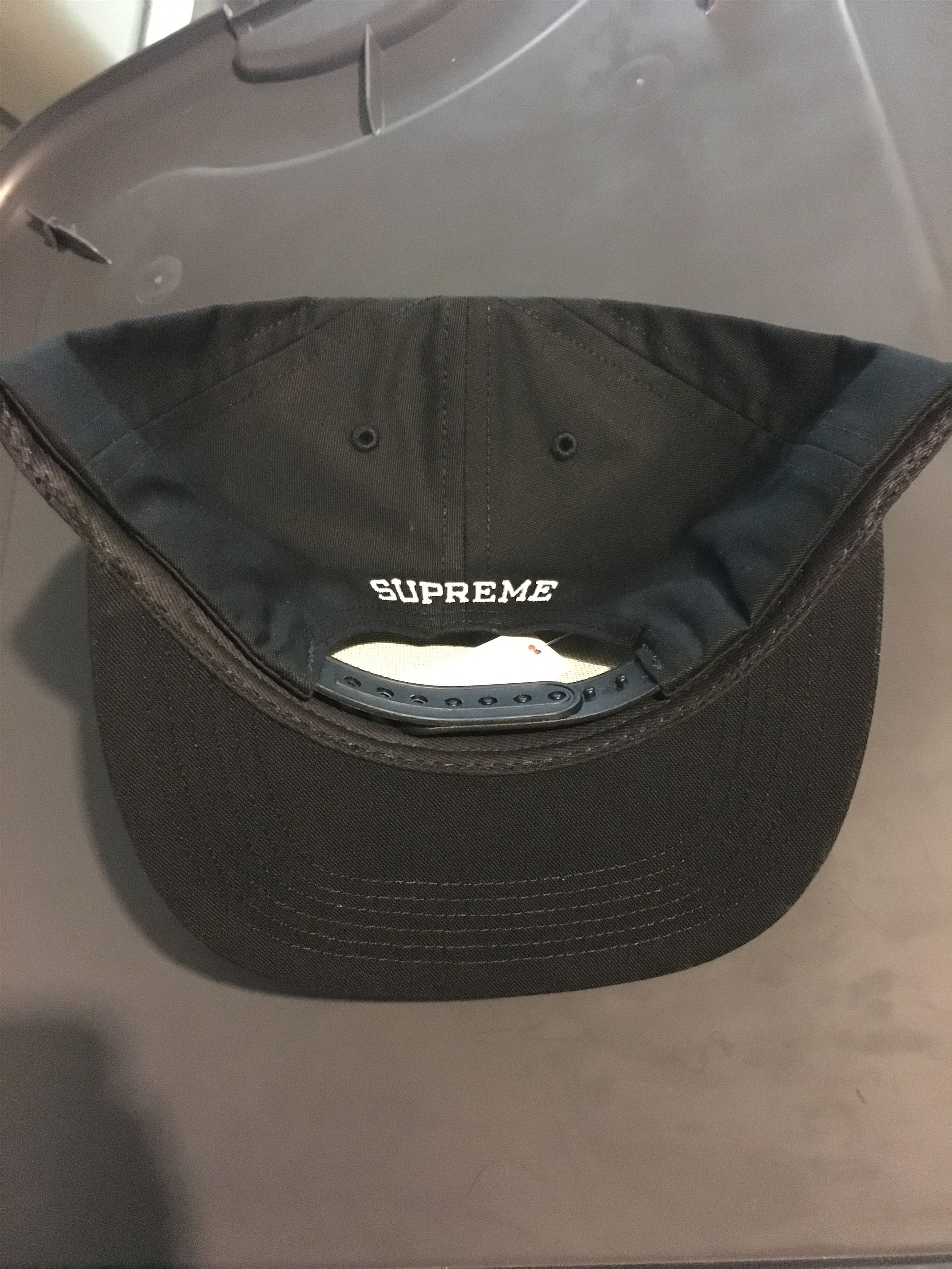 Supreme Supreme Way Back 5 Panel Black SS16 Size ONE SIZE - 2 Thumbnail