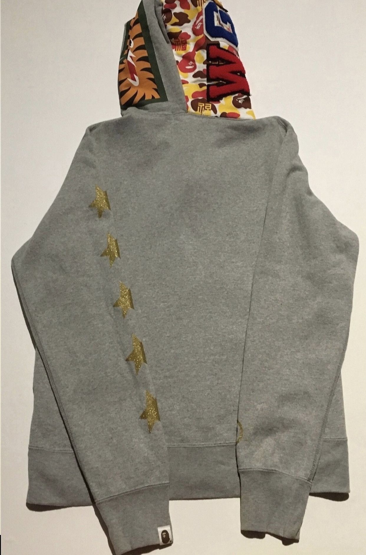 Bape Bape camo shark hoodie Size US M / EU 48-50 / 2 - 2 Thumbnail