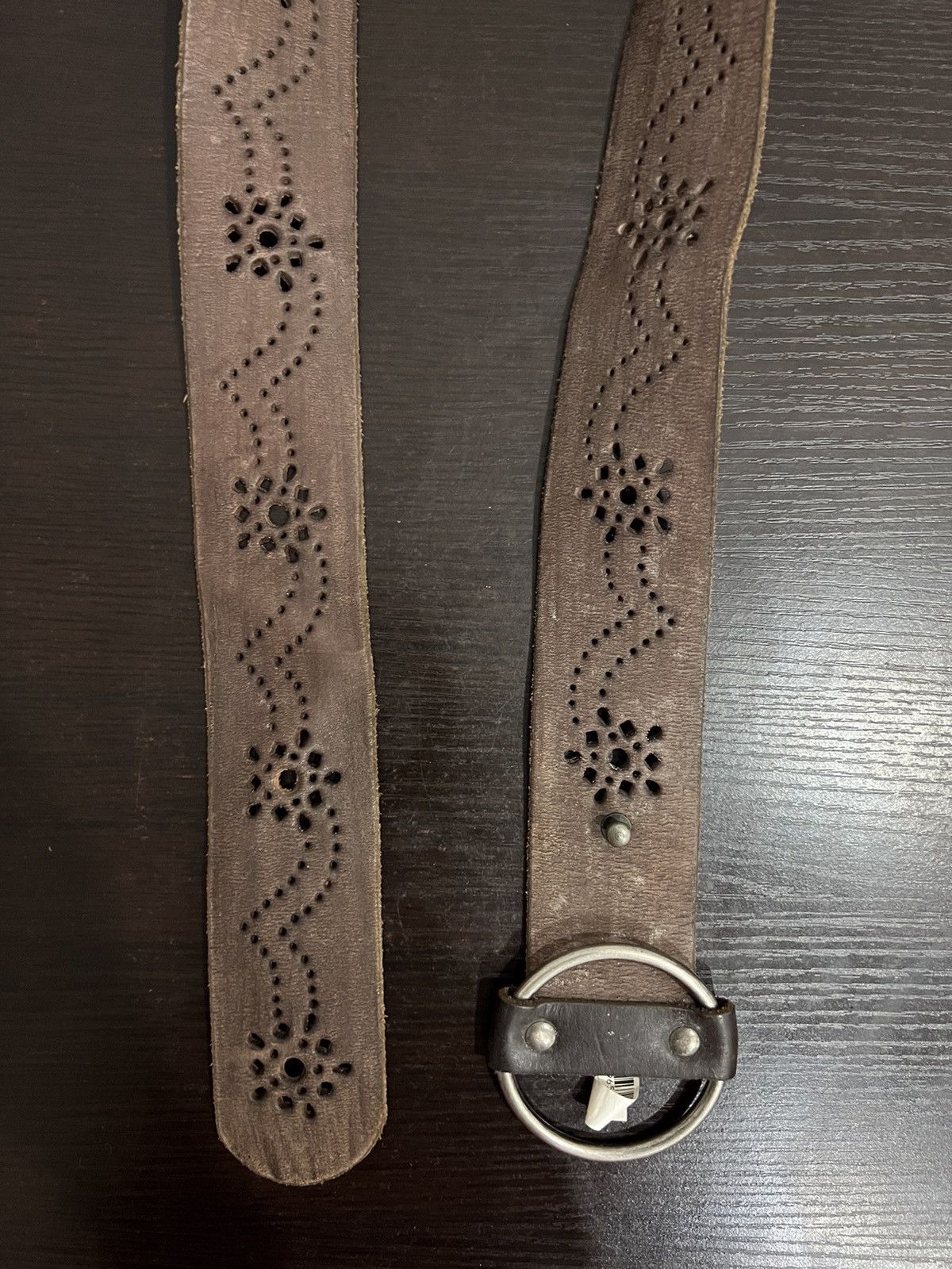 Gap Gap Genuine Leather Buckle Belt Size ONE SIZE - 4 Thumbnail