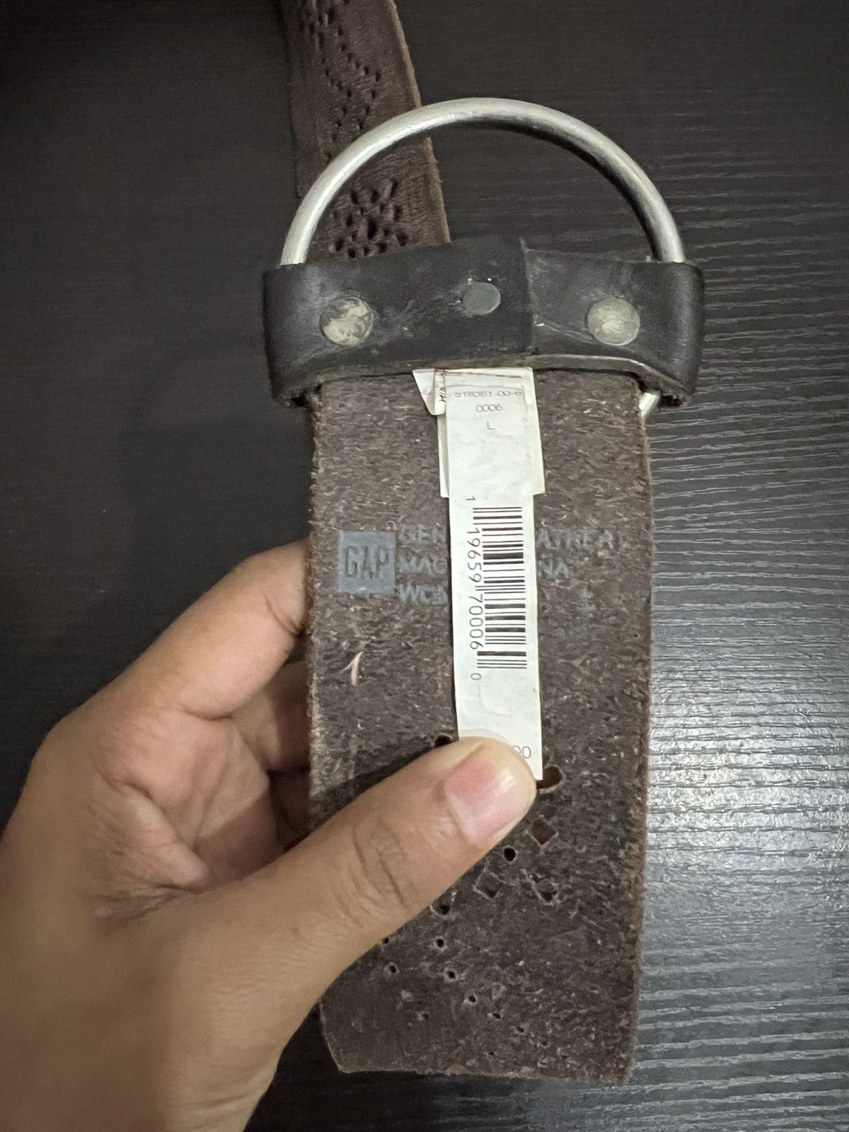 Gap Gap Genuine Leather Buckle Belt Size ONE SIZE - 6 Thumbnail