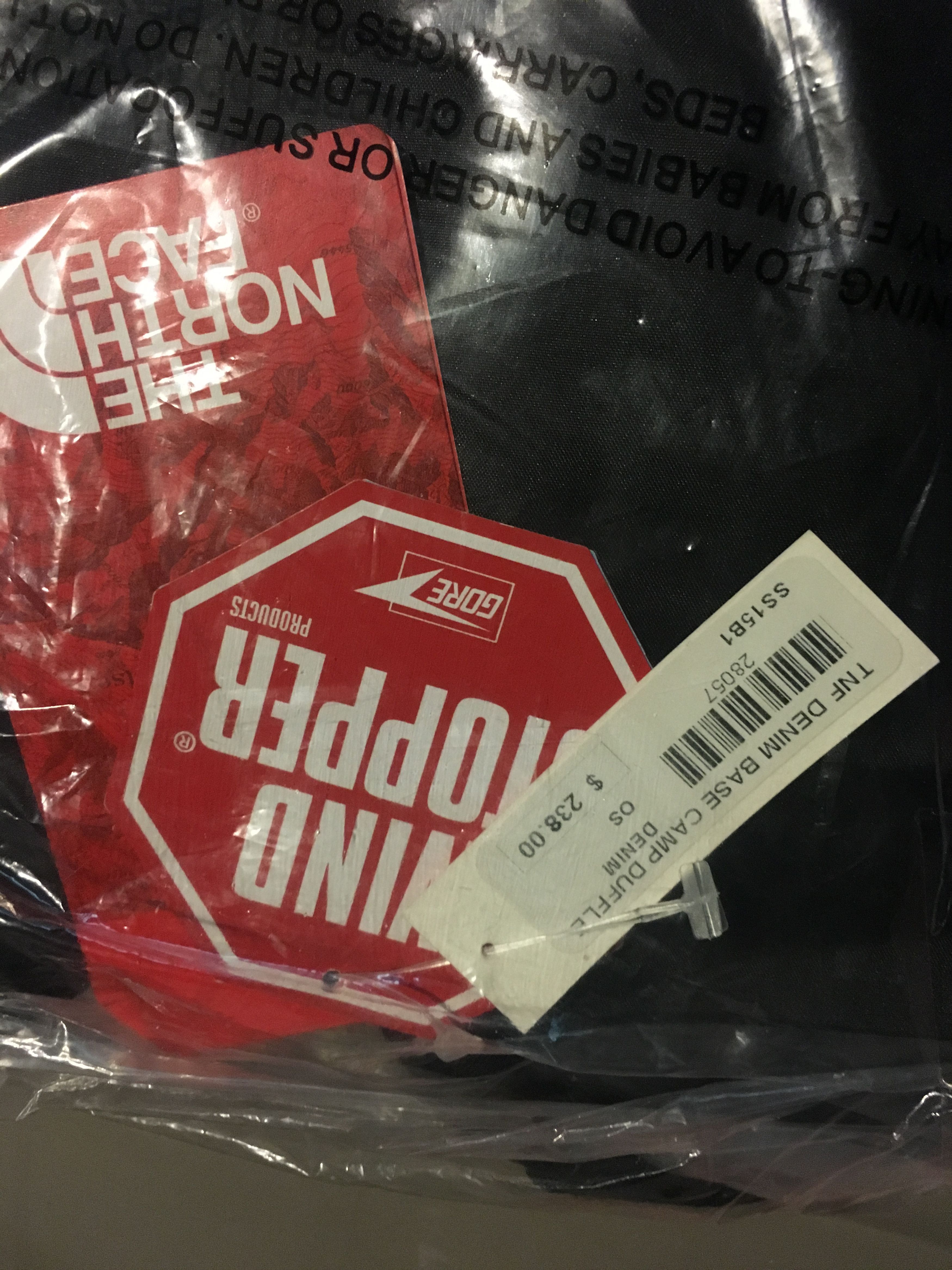 Supreme × The North Face SUPREME BASE CAMP DENIM DUFFLE SS15 Size ONE SIZE - 5 Thumbnail