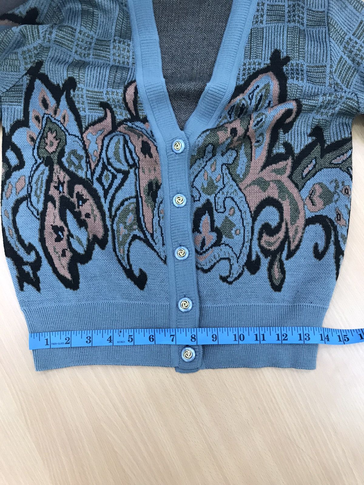 Aran Isles Knitwear Traditional Nice Fabric Design Knitwear Cardigan Size S / US 4 / IT 40 - 22 Thumbnail