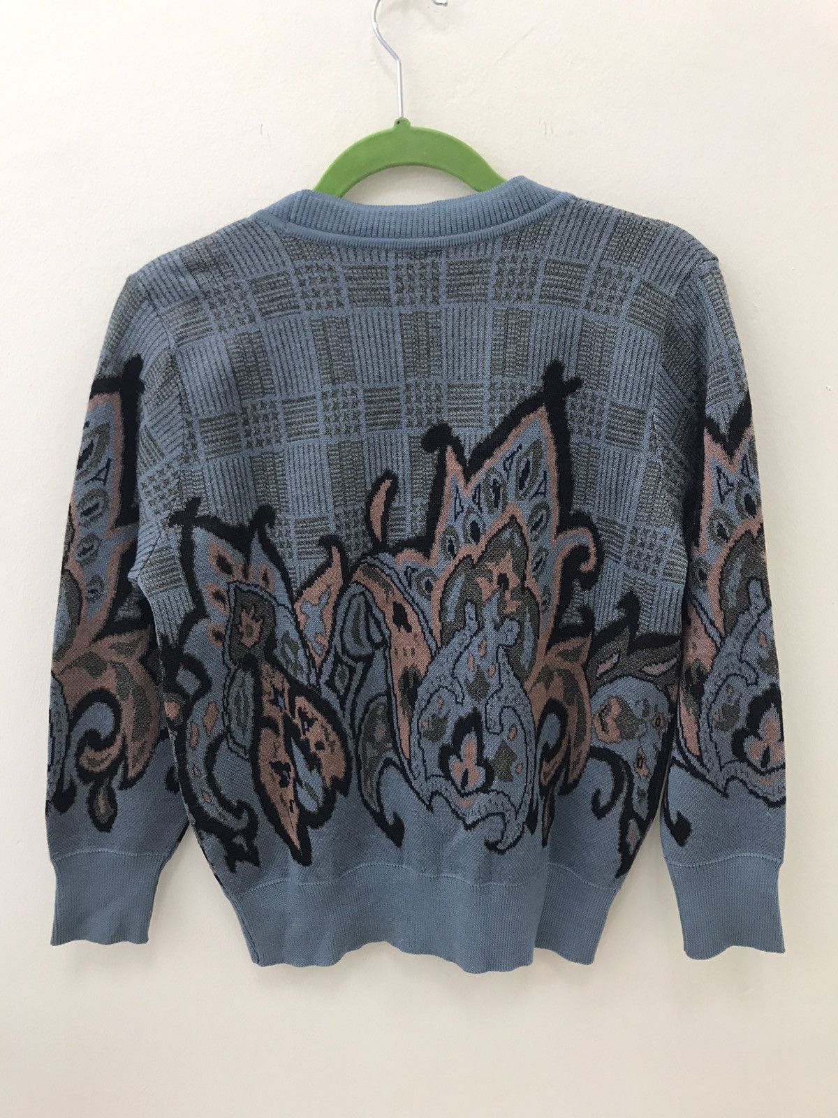 Aran Isles Knitwear Traditional Nice Fabric Design Knitwear Cardigan Size S / US 4 / IT 40 - 11 Thumbnail