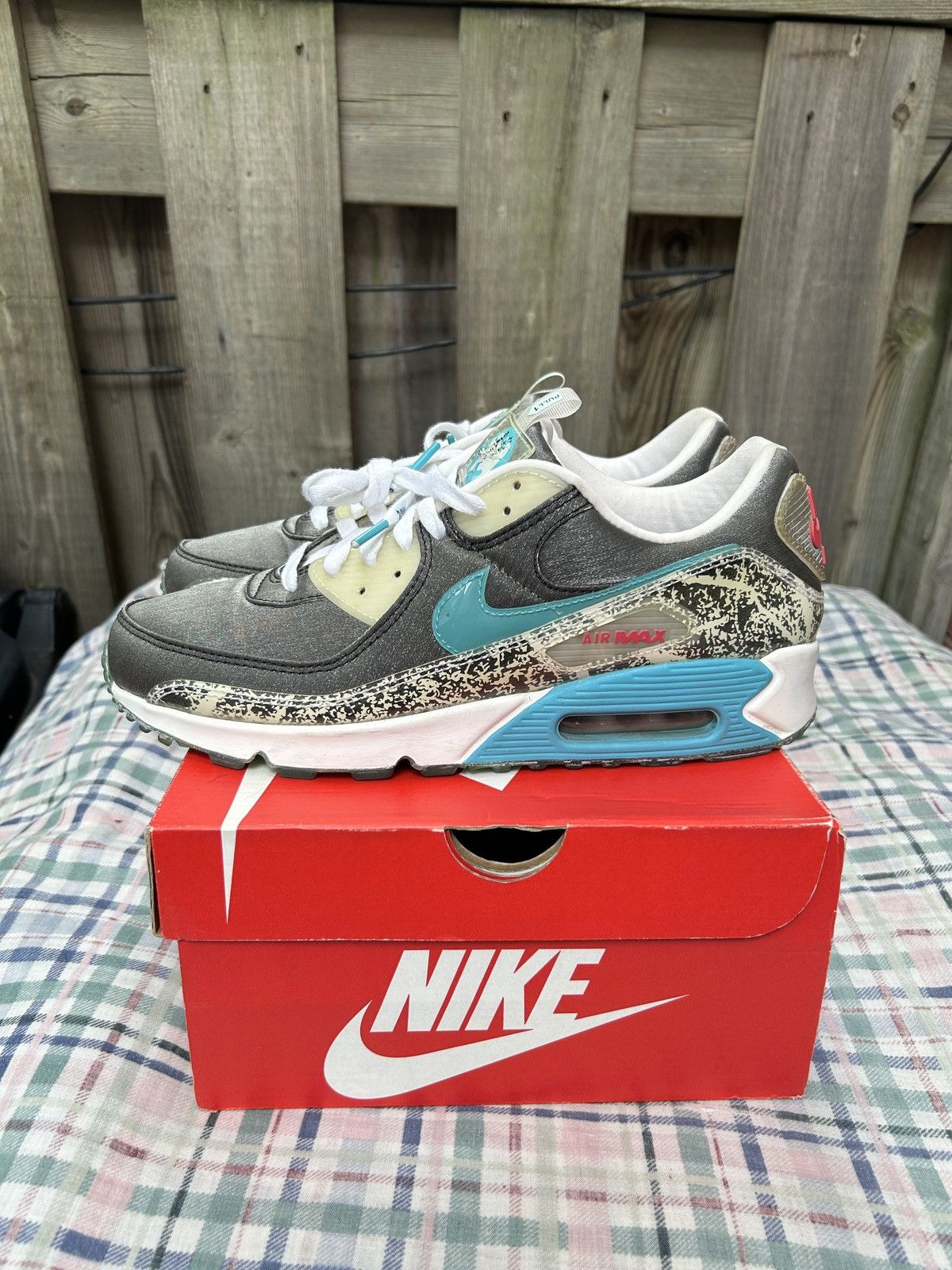 Nike Nike Air Max 90 SE Rice Ball Size US 9.5 / EU 42-43 - 9 Thumbnail