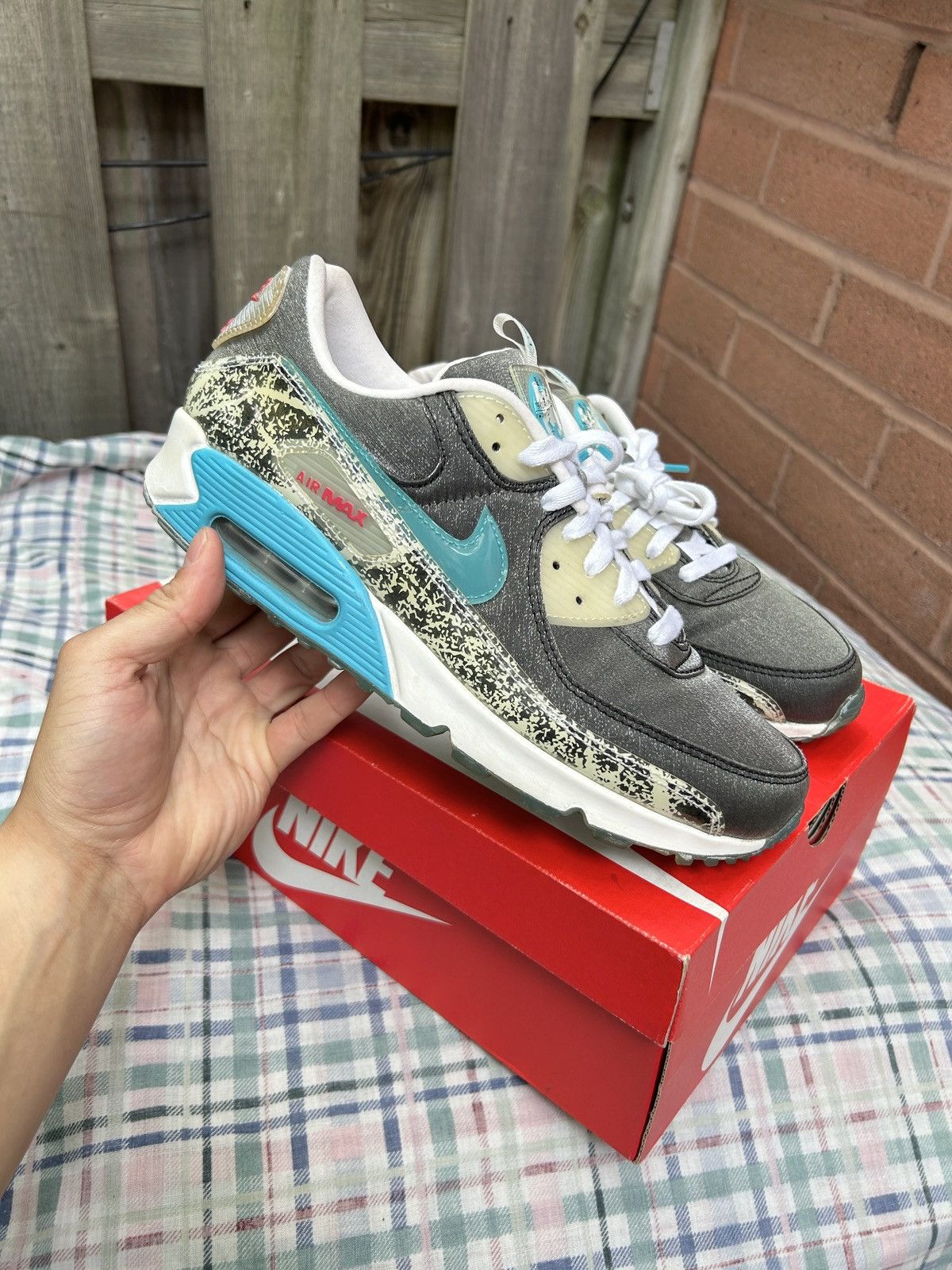 Nike Nike Air Max 90 SE Rice Ball Size US 9.5 / EU 42-43 - 4 Thumbnail