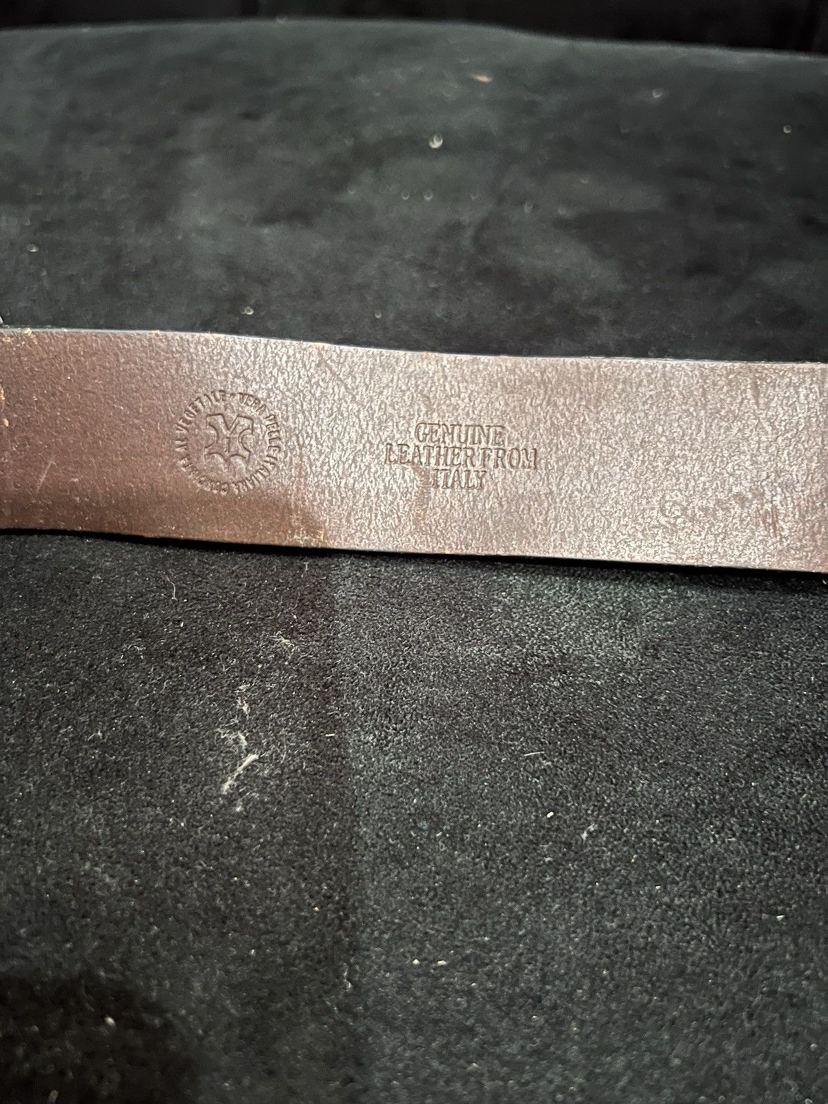 Japanese Brand Unbrand Leather Buckle Belt Size ONE SIZE - 4 Thumbnail