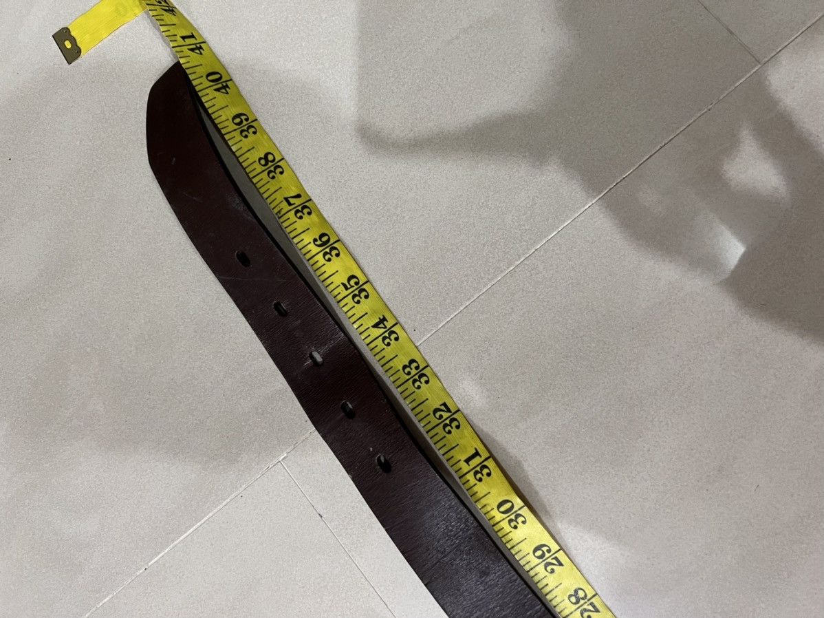 Japanese Brand Unbrand Leather Buckle Belt Size ONE SIZE - 8 Thumbnail