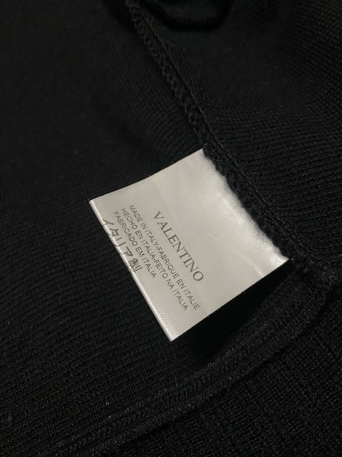 Valentino VALENTINO DARK LUXURY WOOL ELEGANT MIDI DRESS/CARDIGAN Size L / US 10 / IT 46 - 13 Thumbnail